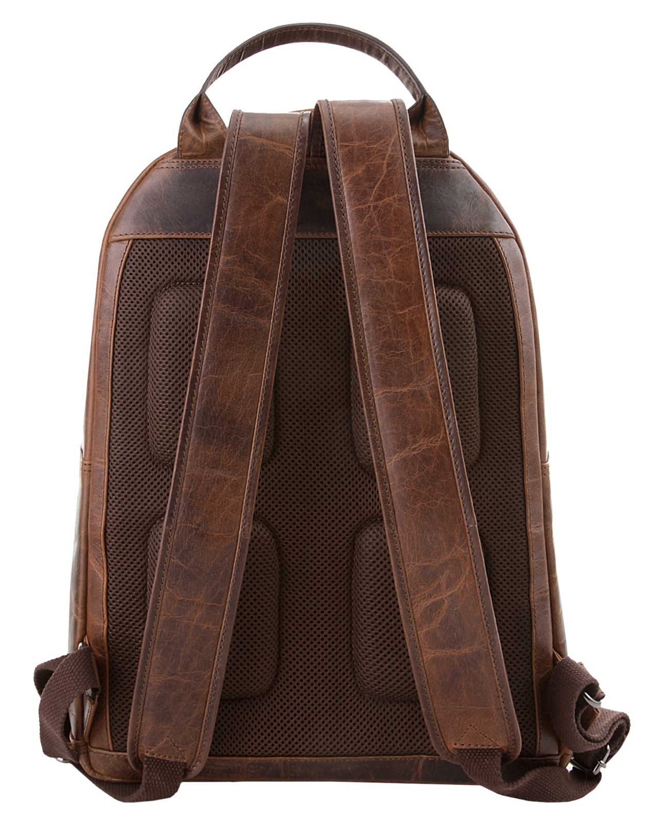 X-Zone Laptoprucksack, echt Leder