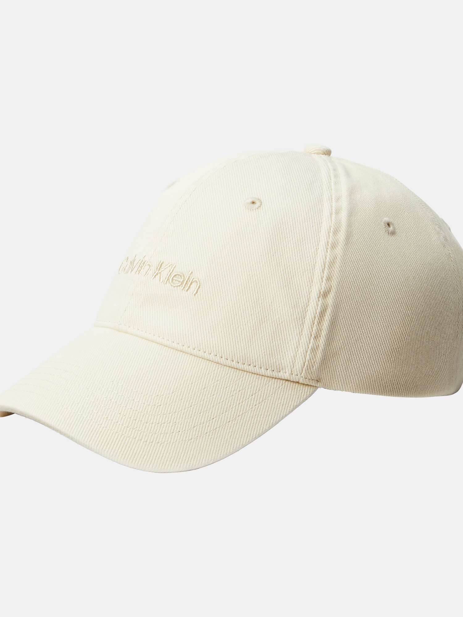 Calvin Klein Jeans Baseball Cap »TTLCS EMBRDRY DNM BS«, Mit festem Schirm