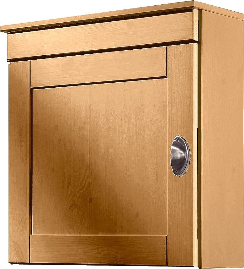 Home affaire Hängeschrank »Oslo«, 50 cm breit, aus massiver Kiefer, 1 Tür,  Metallgriff, Landhaus-Optik online shoppen | Jelmoli-Versand