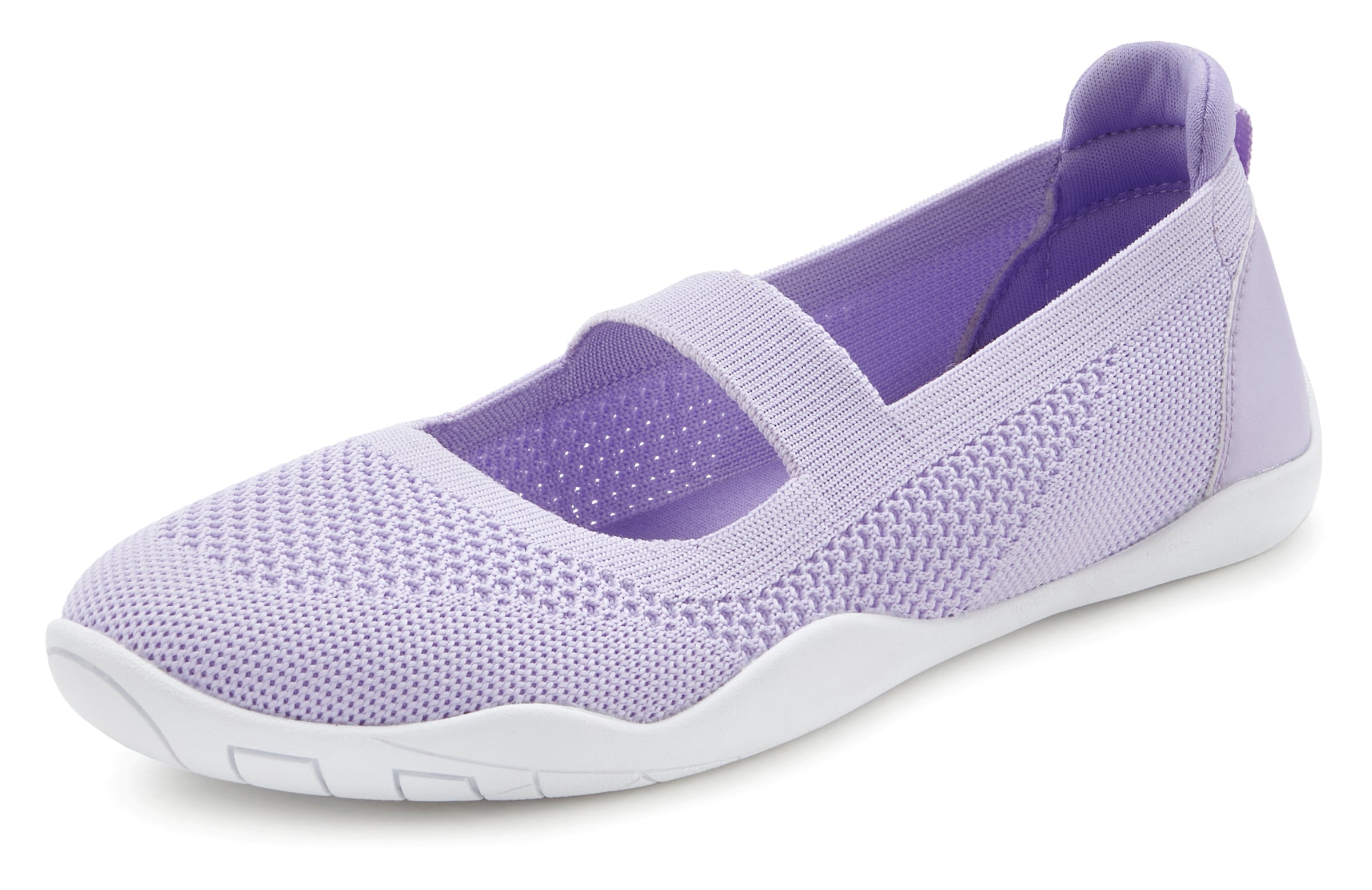 LASCANA Sneaker Ballerinas, Freizeitschuh, Slipper, Halbschuh, Slip On Sneaker superleicht VEGAN