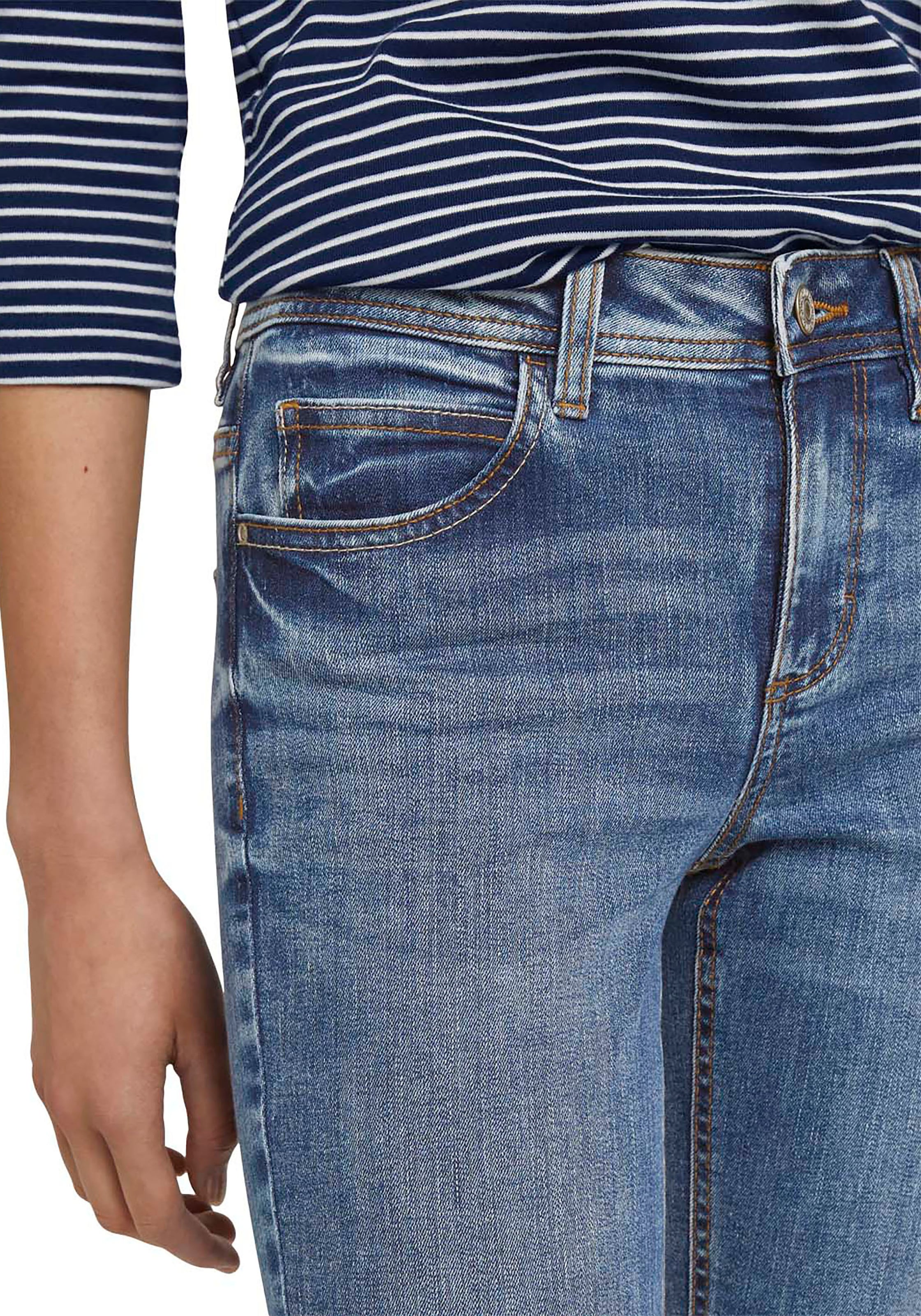 TOM TAILOR Straight-Jeans »Alexa Straight«, in 5-Pocket-Form