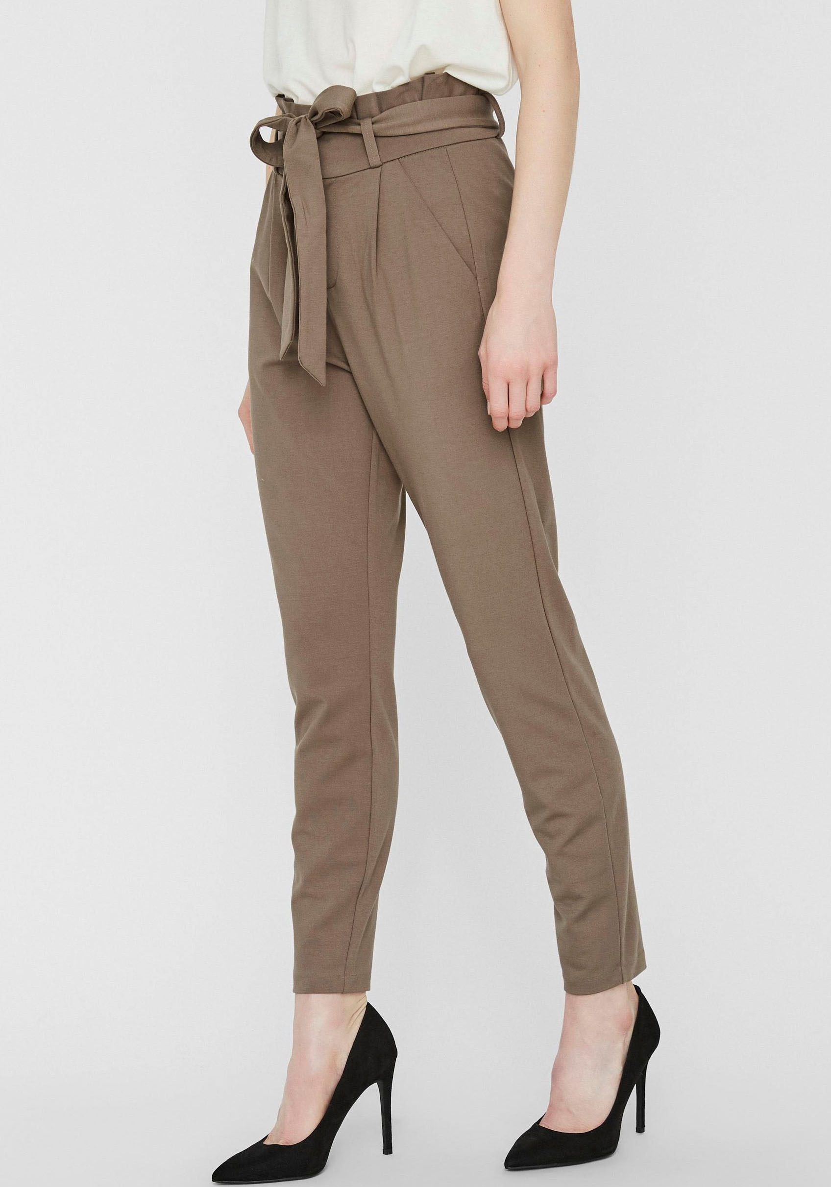 Buy Beige Trousers  Pants for Women by ISCENERY BY VERO MODA Online   Ajiocom