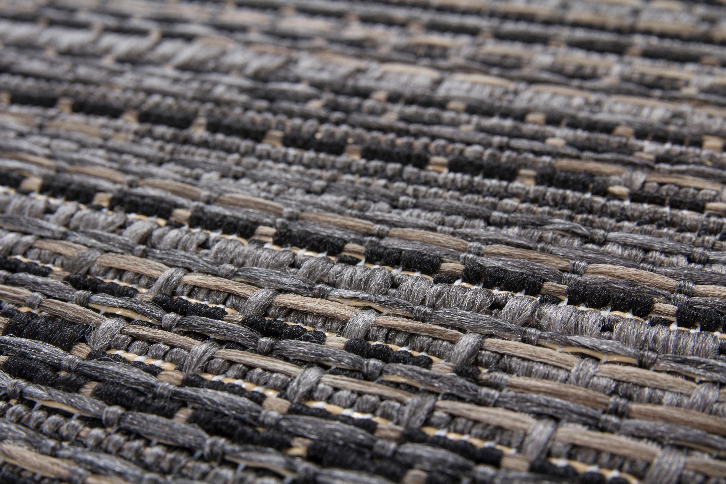 calo-deluxe Teppich »Perugia 1020«, rechteckig, 7 mm Höhe, In- und Outdoor geeignet, Wohnzimmer