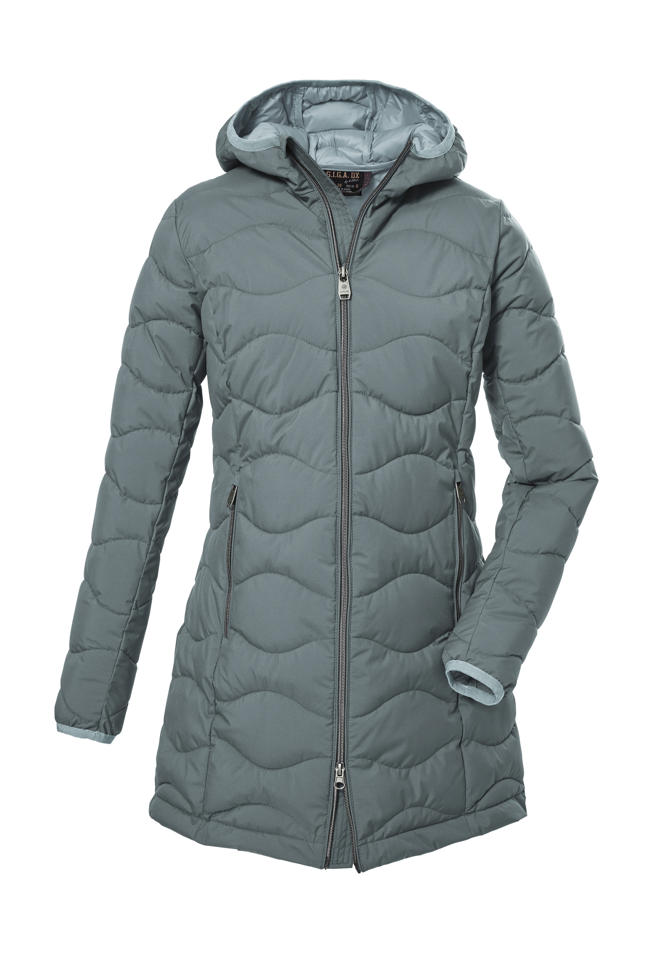 G.I.G.A. DX by killtec Steppmantel »GW 20 WMN QLTD PRK« Damen Steppparka: wasserabweisend, atmungsaktiv, winddicht