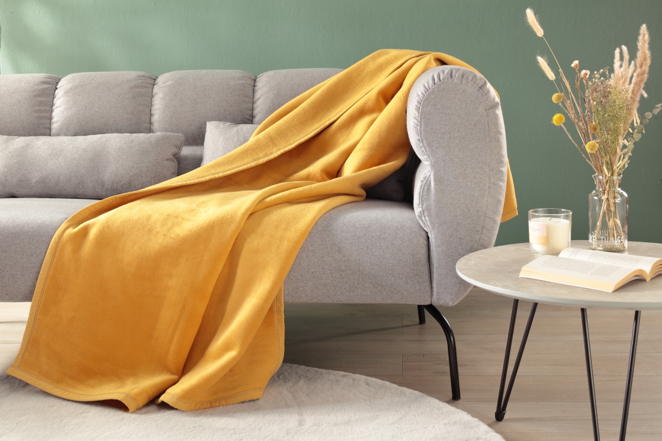 Biederlack Wohndecke »Cotton Sense«, aus 100% Baumwolle