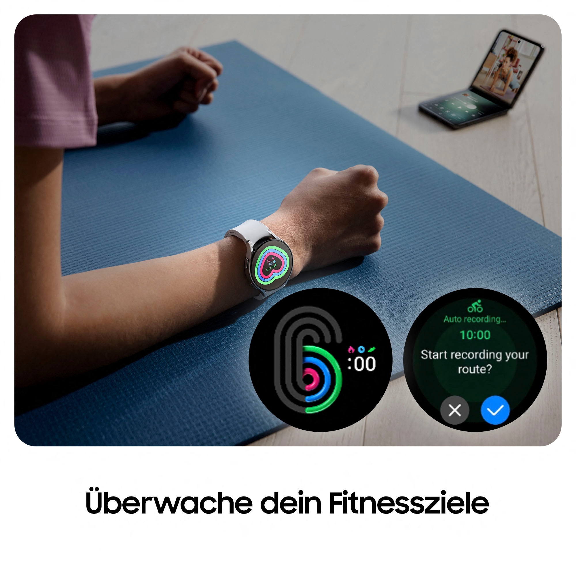 Samsung Smartwatch »Galaxy Watch 6«, (3'73 cm / 1'5 Zoll), Wear OS by Samsung, 16 GB