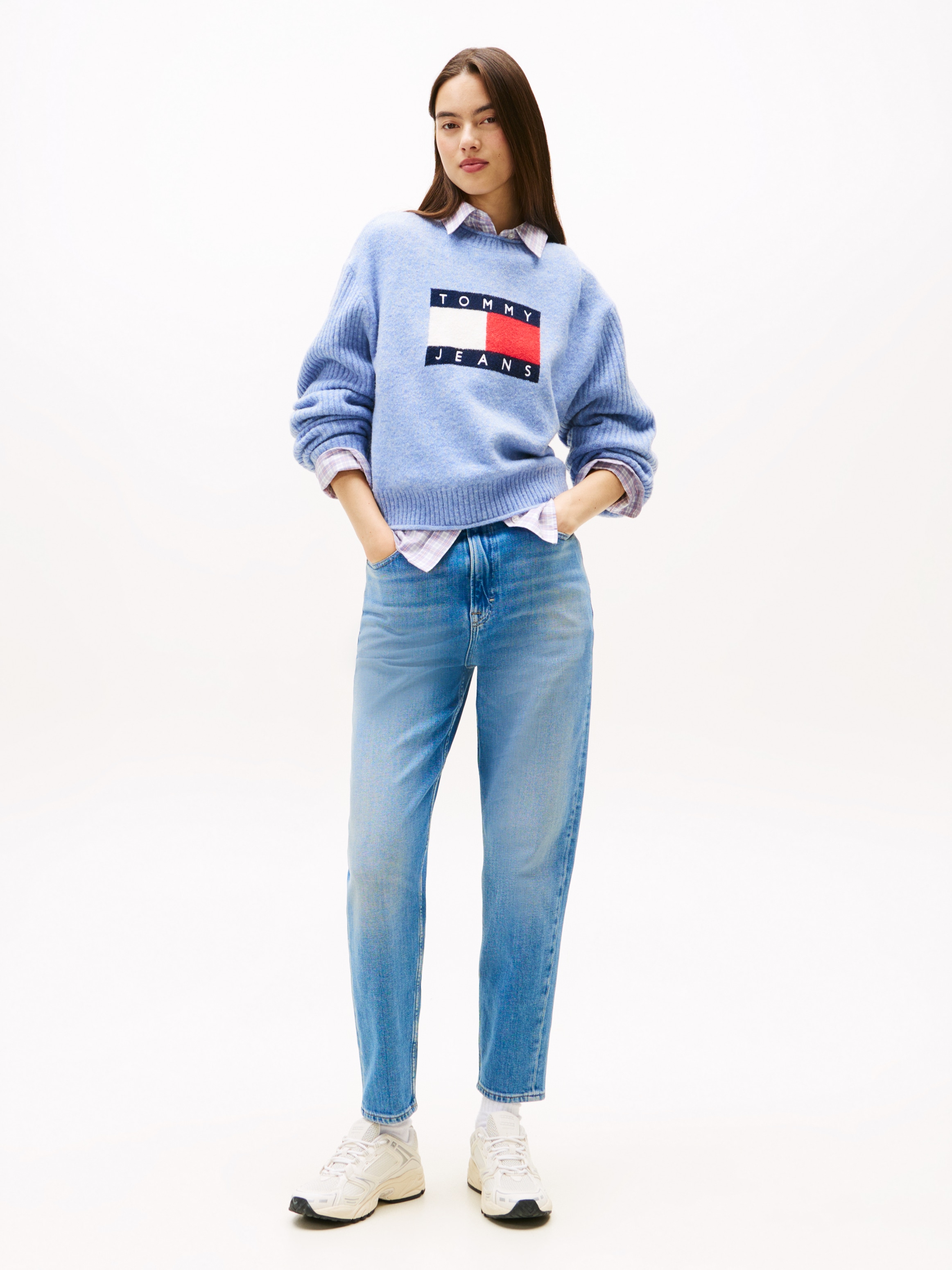 Tommy Jeans Tapered-fit-Jeans »MOM JEAN UH TPR DI5133«