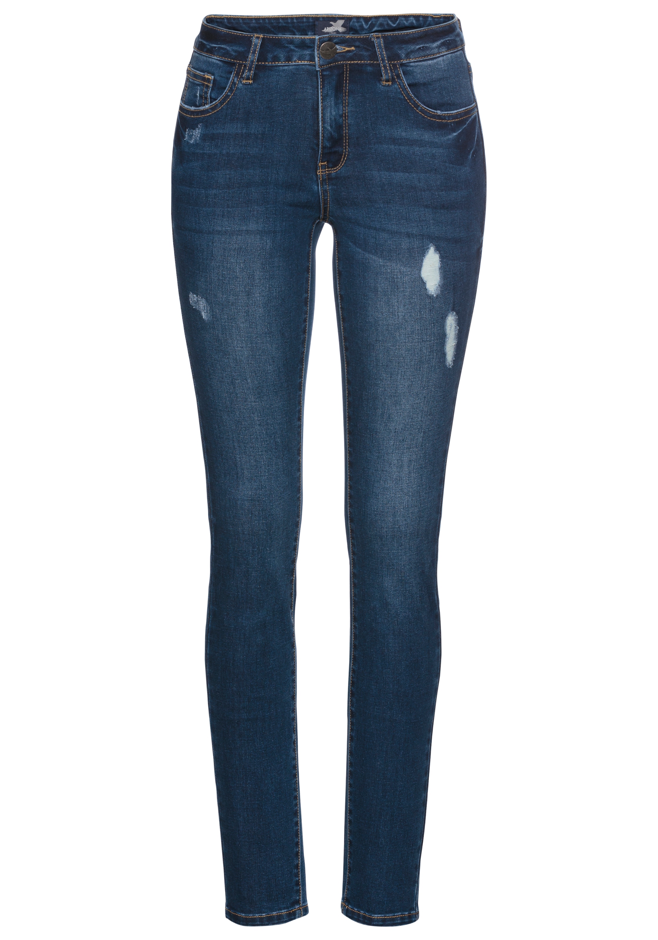 Arizona Skinny-fit-Jeans »Ultra-Stretch«, Mid Waist