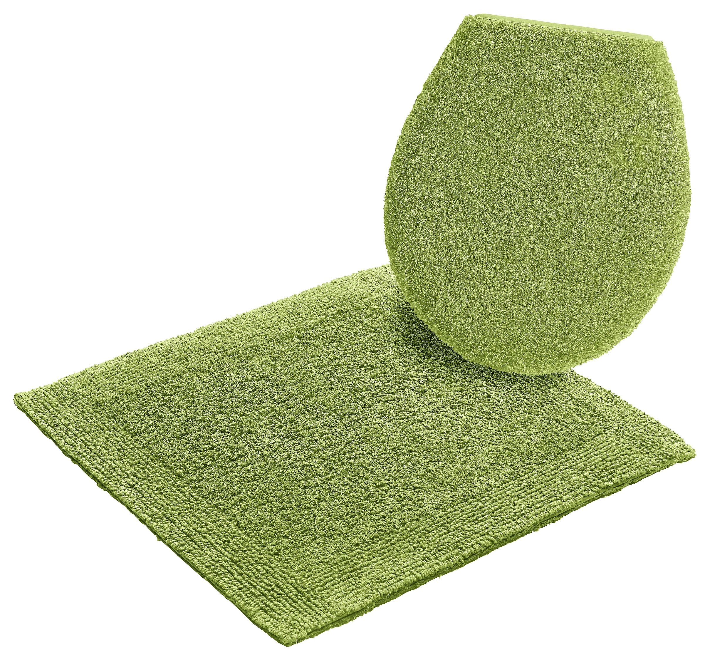 my home Badematte »Kapra, Badvorleger, Badezimmer Teppich«, beidseitig nutzbar-fussbodenheizungsgeeignet-strapazierfähig, mit Bordüre, Badteppich, Badematte