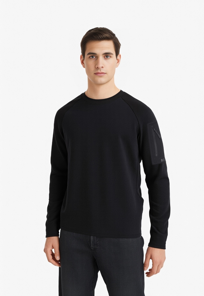BOSS GREEN Sweatshirt »CN Urban Tech«, mit Ärmeltasche