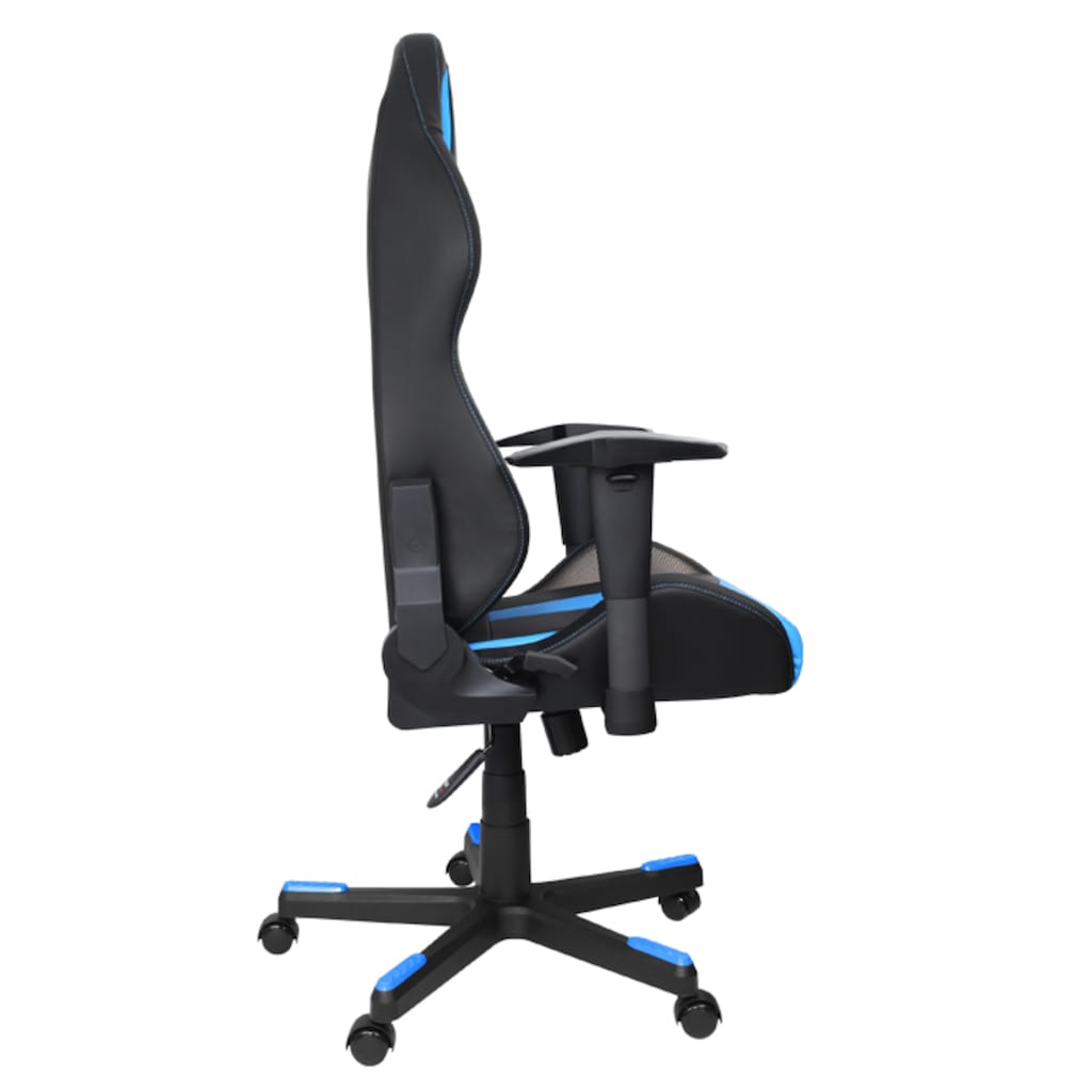 Sades Gaming-Stuhl »"Orion" schwarz/blau, Kunstleder, ergonomischer Gamingstuhl«, 1 St., Bürostuhl, Schreibtischstuhl, geeignet für Jugendliche und Erwachsene