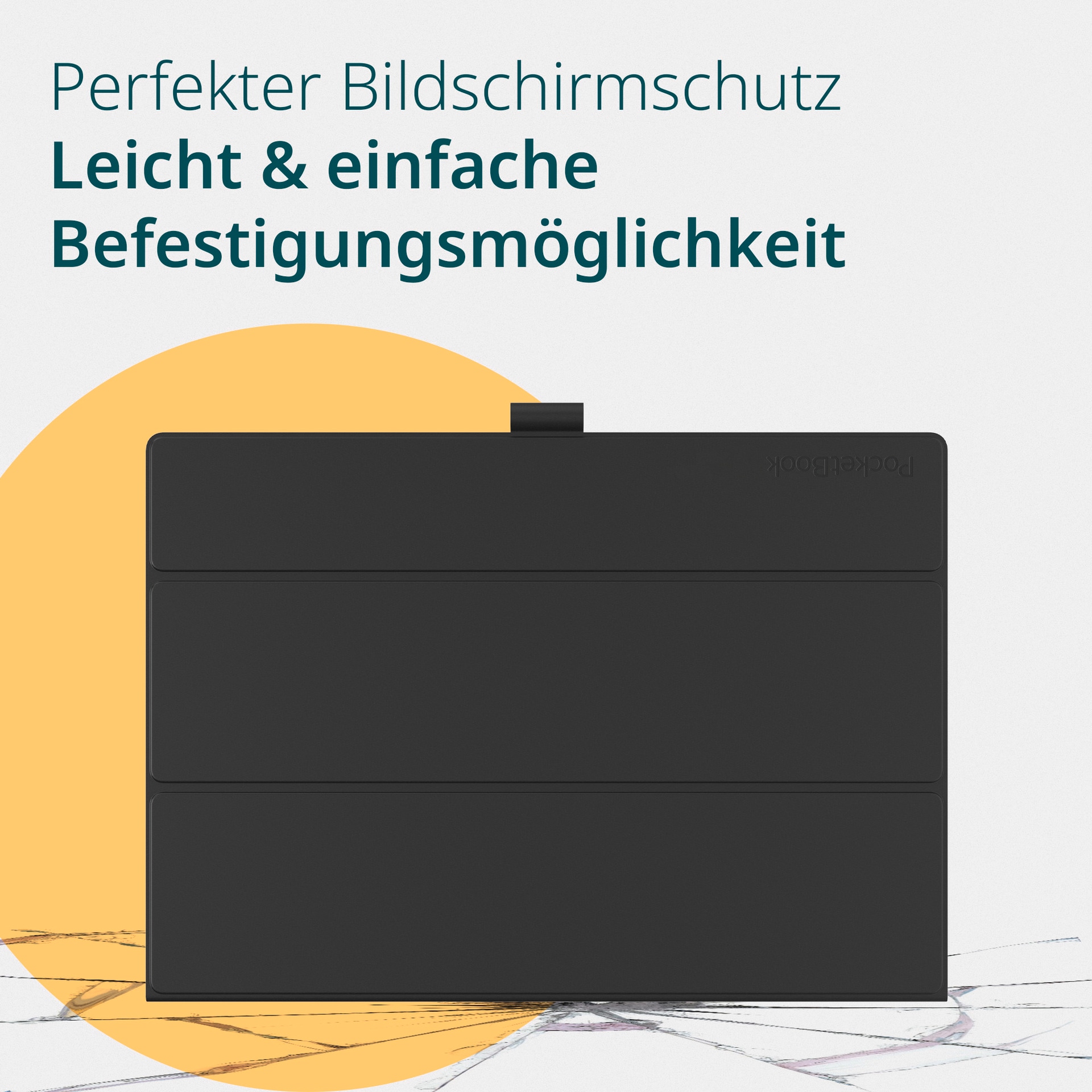PocketBook Handyhülle »Flip Cover 10,3 Zoll«, Backcover, Schutzhülle, Handyschutzhülle, Case, Schutzcase, stossfest