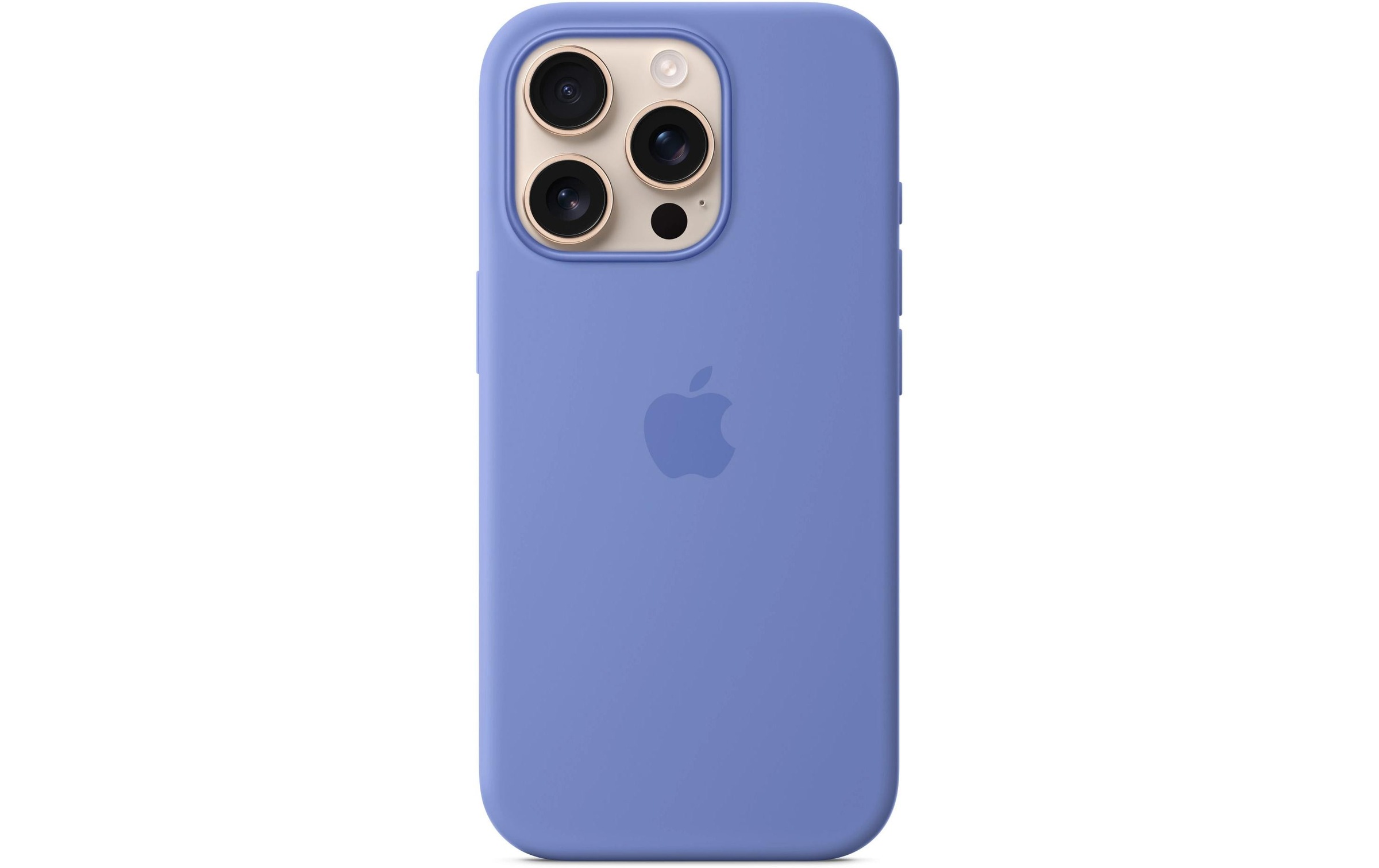 Apple Smartphone Silikon Case mit MagSafe, iPhone 16 Pro, Veilchen