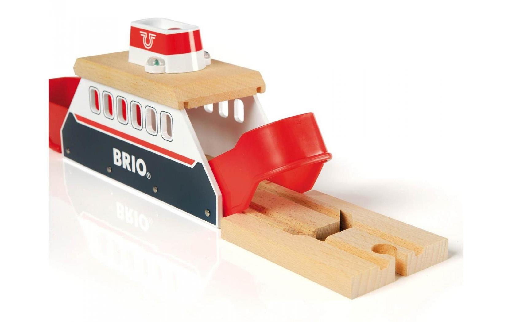 BRIO® Spielzeugeisenbahn-Erweiterung »BRIO® WORLD Light&Sound Fähre«