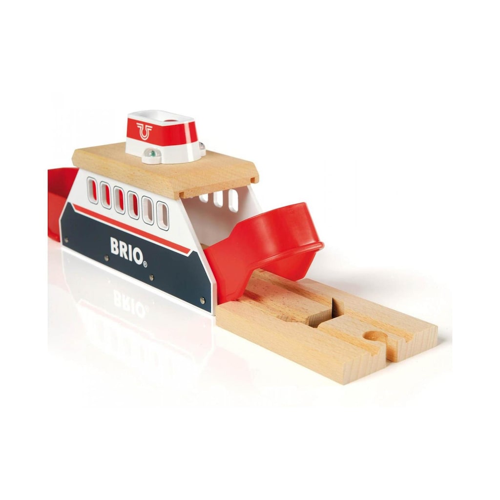 BRIO® Spielzeugeisenbahn-Erweiterung »BRIO® WORLD Light&Sound Fähre«