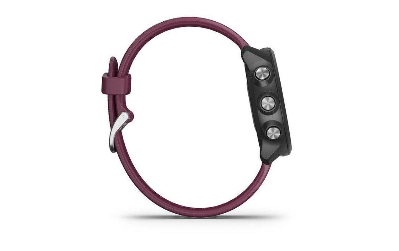 Garmin Smartwatch »Forerunner 245 Schwarz/Bordeaux«,)
