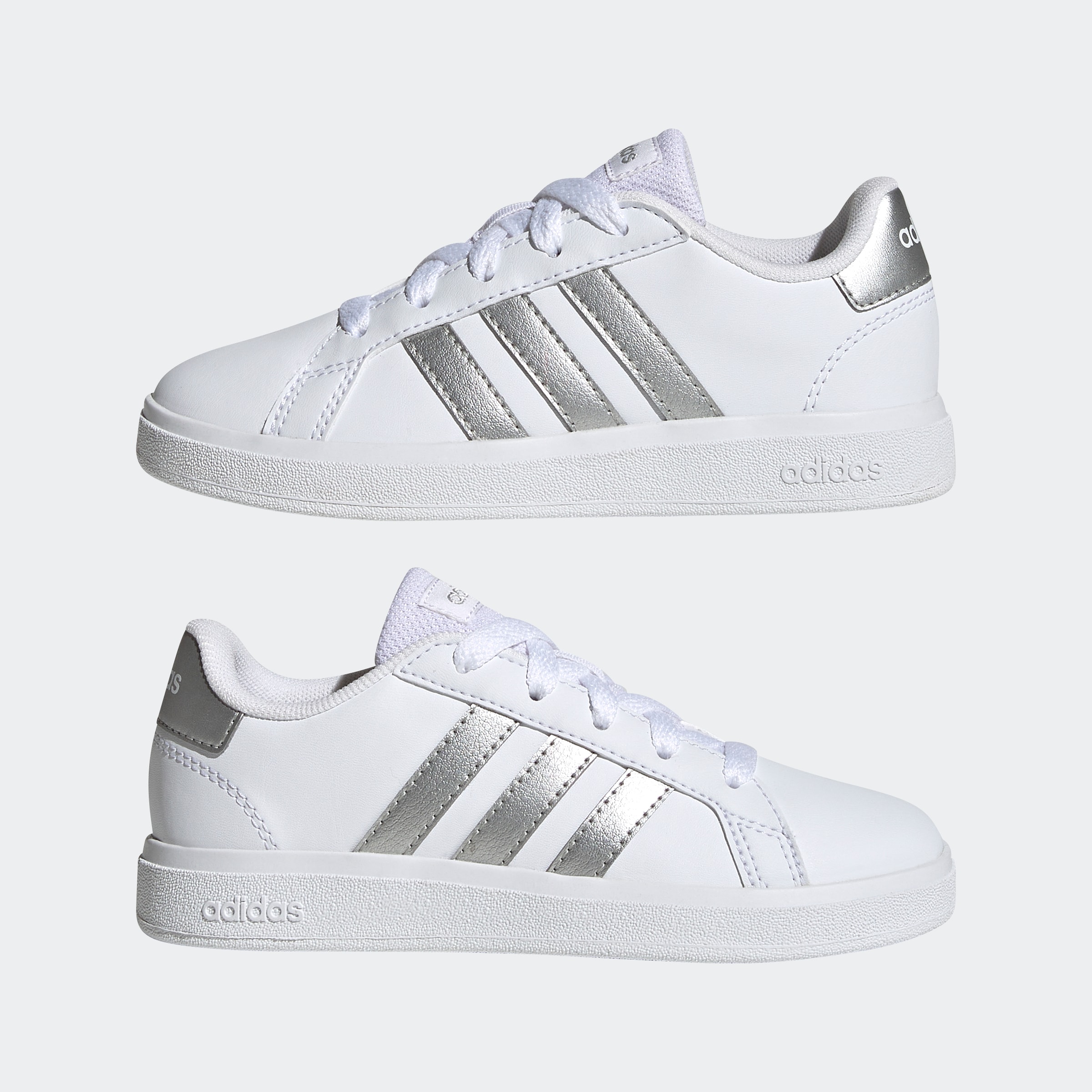 adidas Sportswear Sneaker »GRAND COURT LIFESTYLE TENNIS LACE-UP«, Design auf den Spuren des adidas Superstar