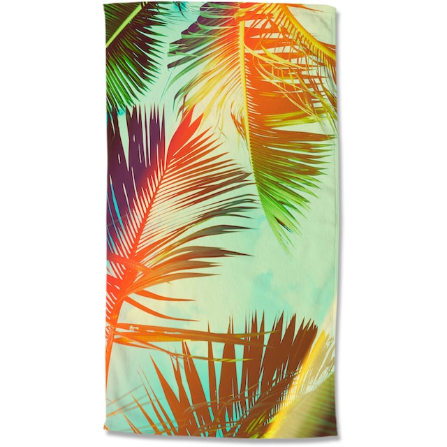 ❤ good morning Strandtuch »Palms«, (1 St.), schnell trocknet kaufen im  Jelmoli-Online Shop