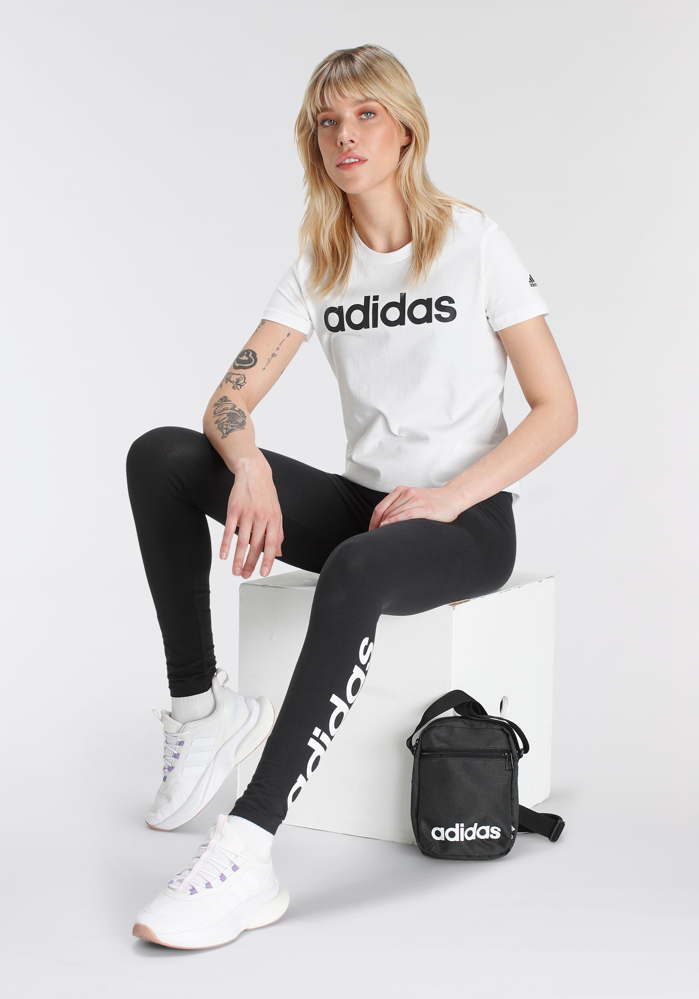 adidas Sportswear Leggings »W LIN LEG«, (1 tlg.) online shoppen bei  Jelmoli-Versand Schweiz