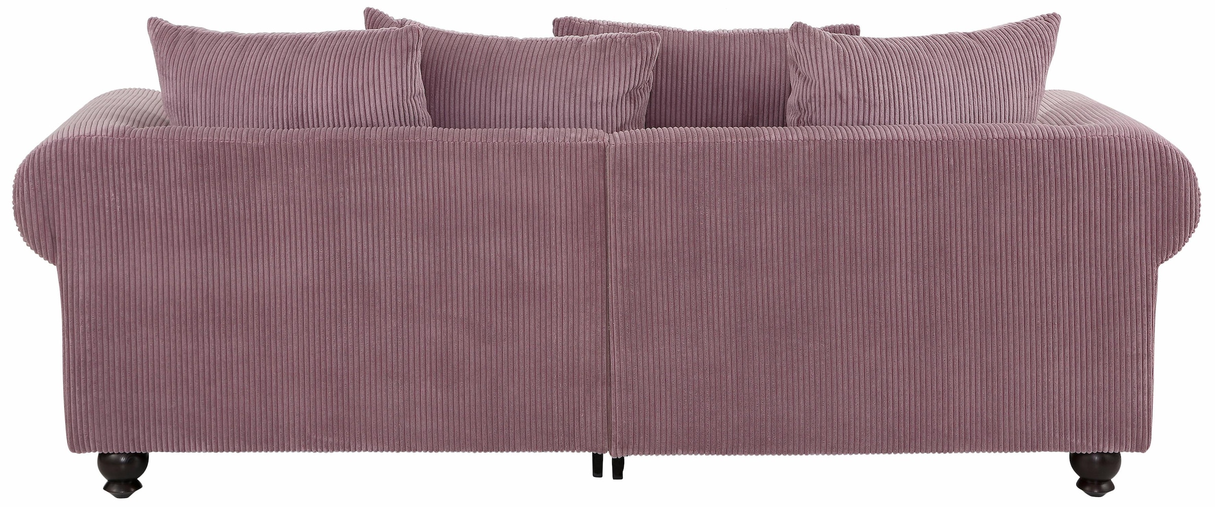 Home affaire Big-Sofa »King Henry Mega Sofa, viel Platz, Breite 242cm, Federkern«, in legerer Polsterung und vielen losen Kissen