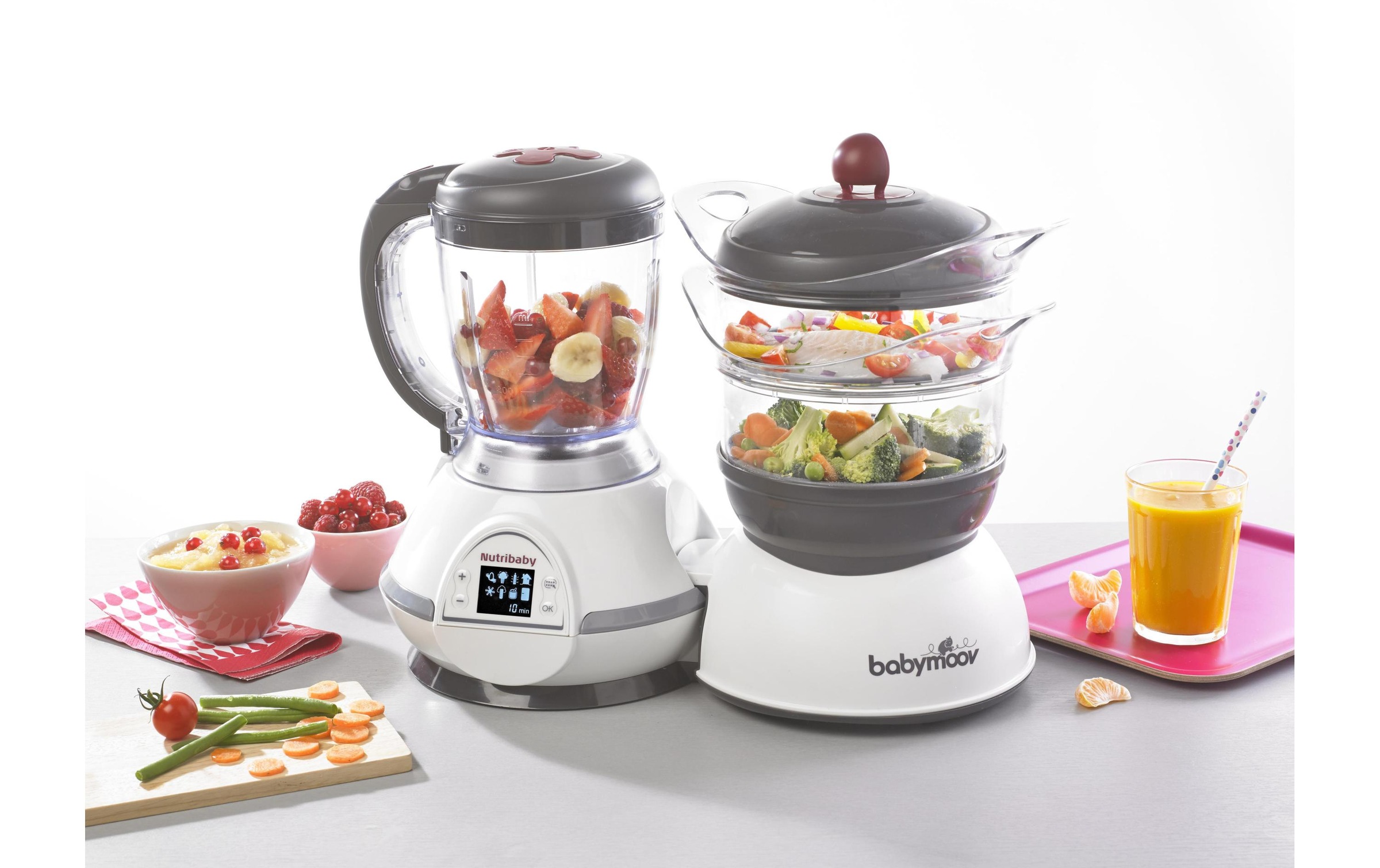 BABYMOOV Küchenmaschine »Multitool Nutribaby Classic Cherry«