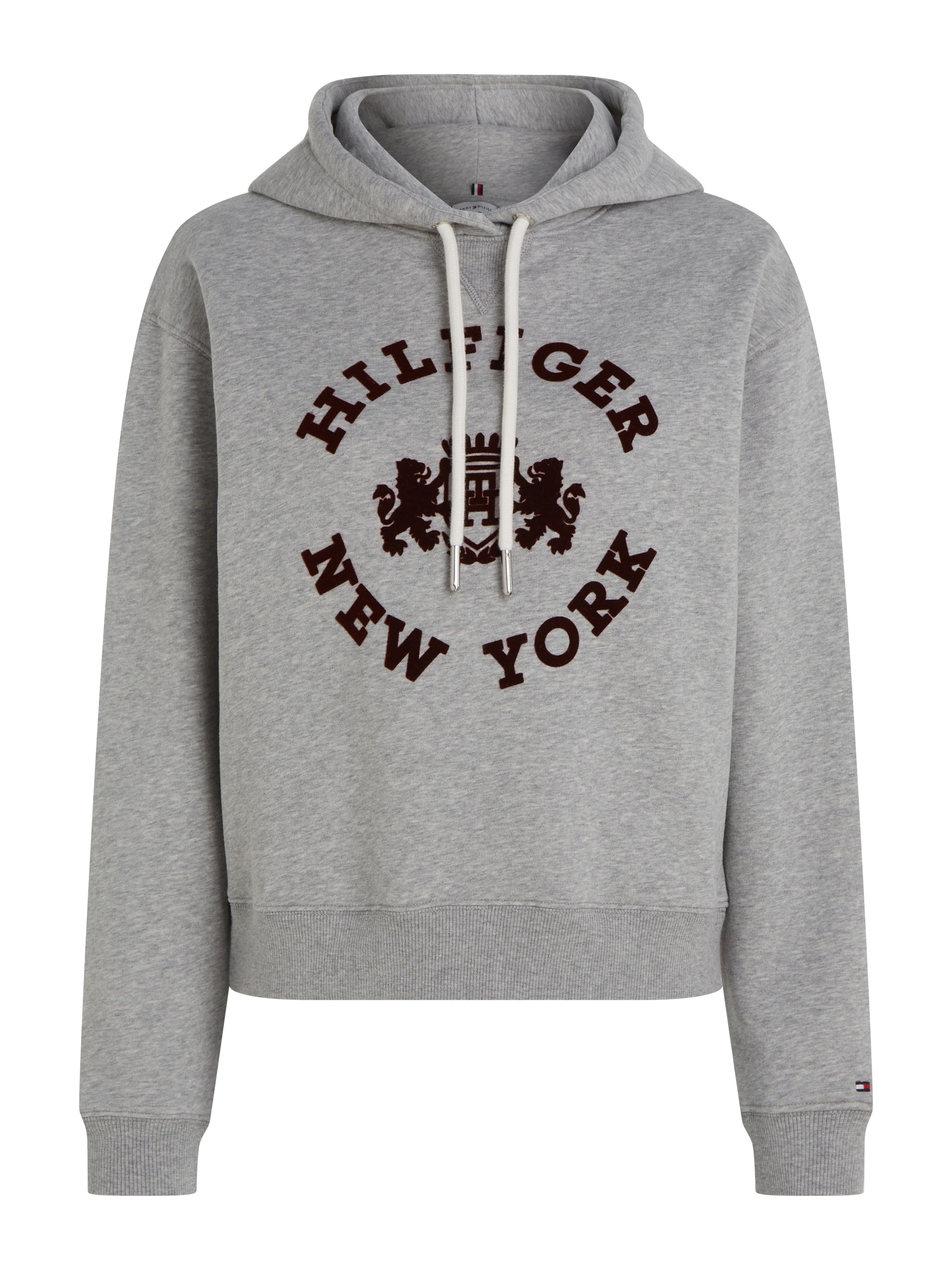 Tommy Hilfiger Hoodie »REG VARSITY FLOCK HOODIE«, mit grossem Logodruck auf  der Brust online shoppen bei Jelmoli-Versand Schweiz
