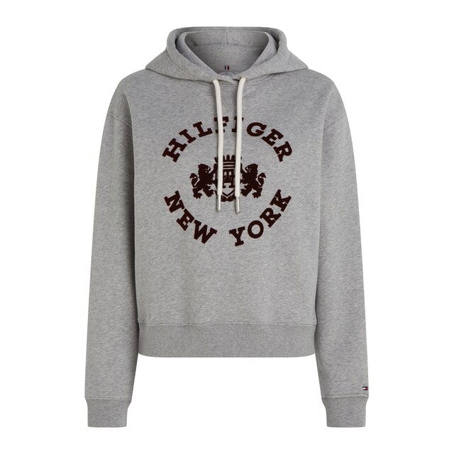 Tommy Hilfiger Hoodie »REG VARSITY FLOCK HOODIE«, mit grossem Logodruck auf  der Brust online shoppen bei Jelmoli-Versand Schweiz