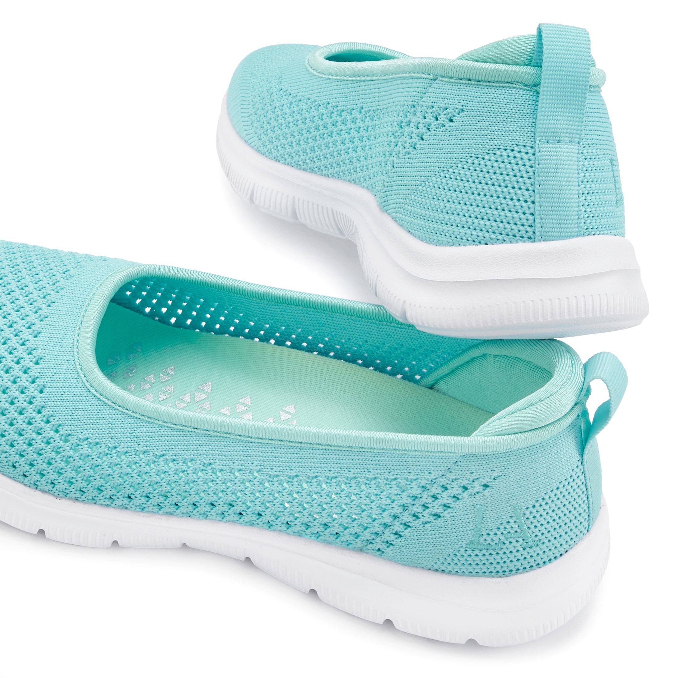 LASCANA Sneaker Ballerinas, ultraleichter Slipper, Slip-On-Sneaker, Freizeitschuh VEGAN