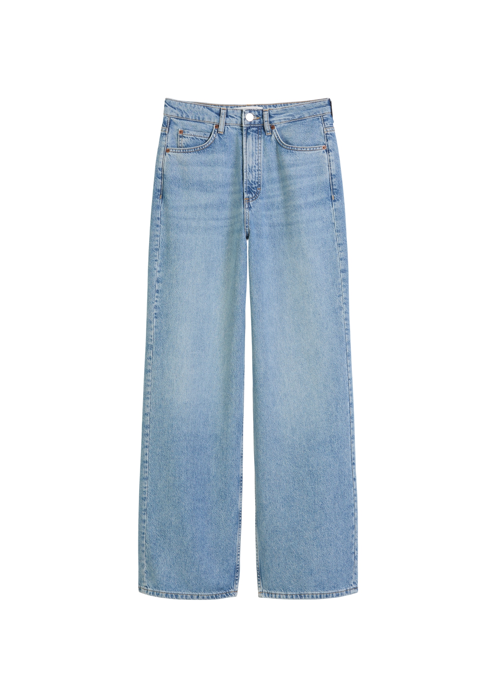 Marc O'Polo Weite Jeans, High waist, Wide Fit, used washed