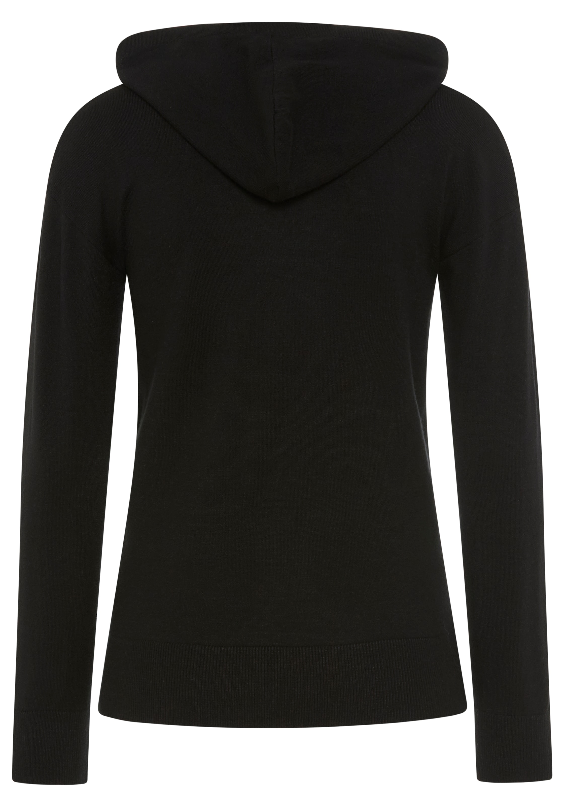 Laura Scott Kapuzenpullover, mit femininem Spitzeneinsatz - NEUE KOLLEKTION