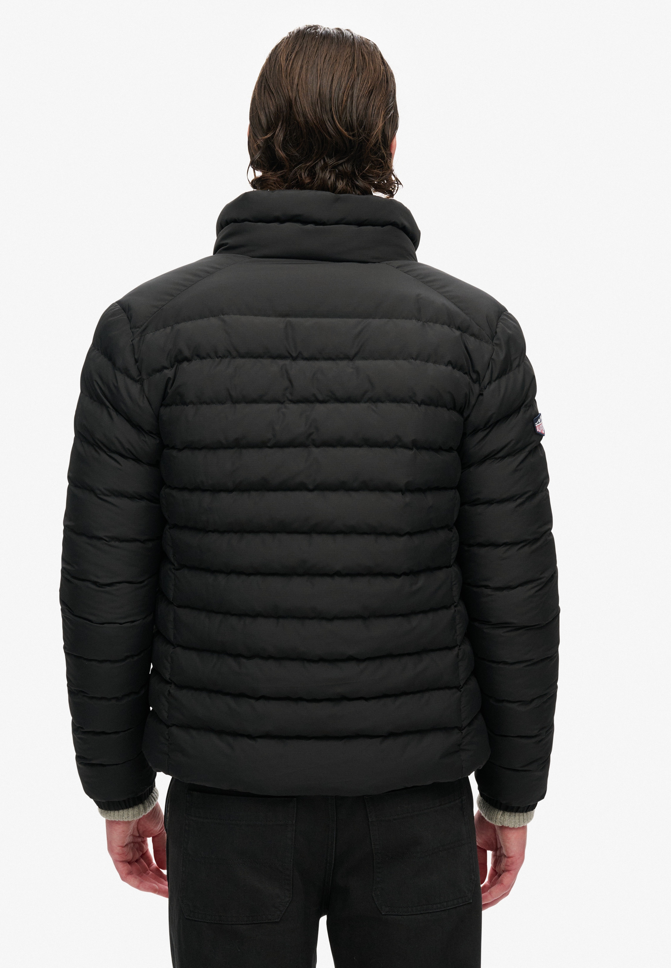 Superdry Steppjacke »FUJI PRINT PADDED JACKET«, ohne Kapuze