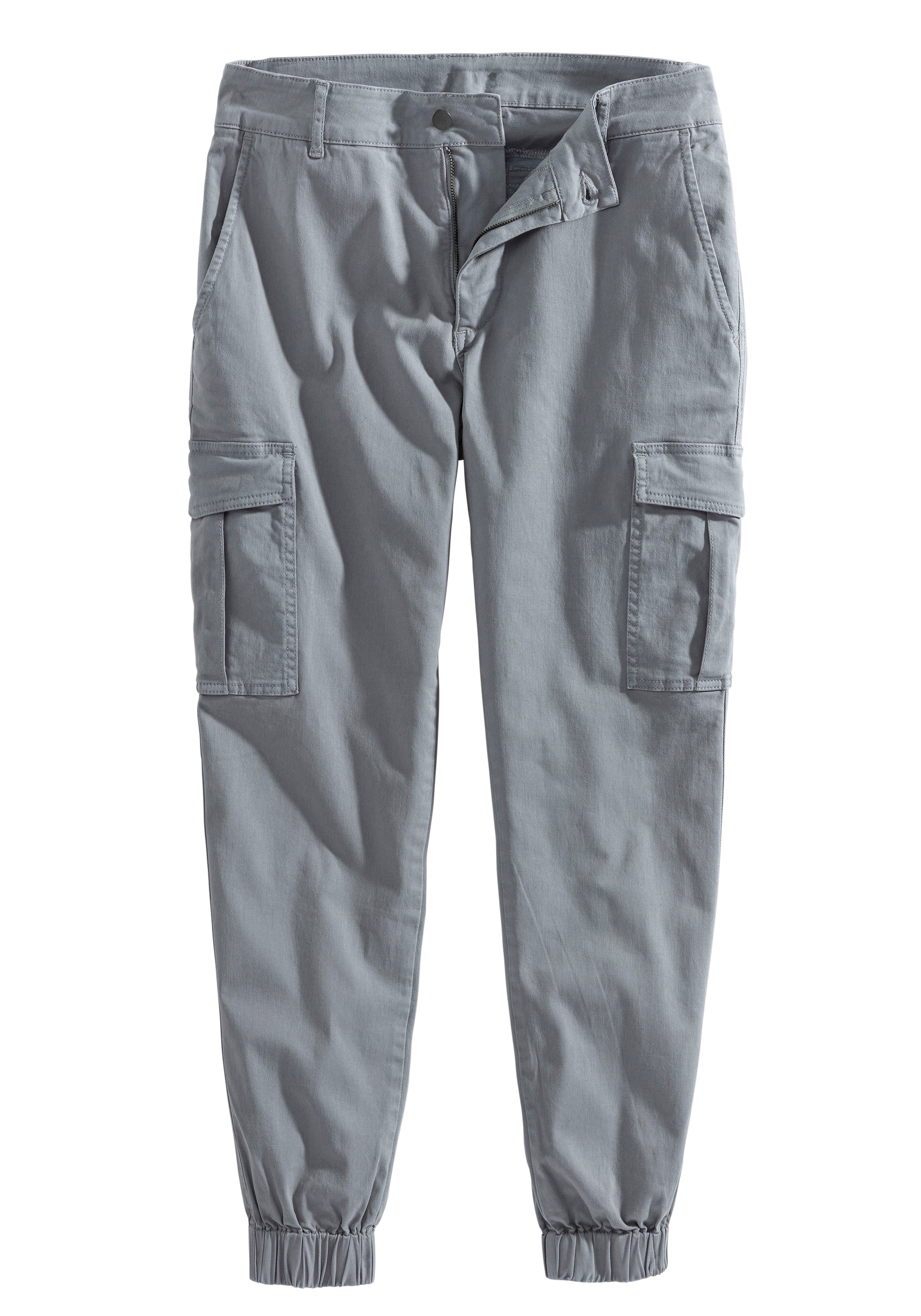 AUTHENTIC LE JOGGER Cargohose, mit normaler Bundhöhe aus Baumwoll-Elasthan Qualität