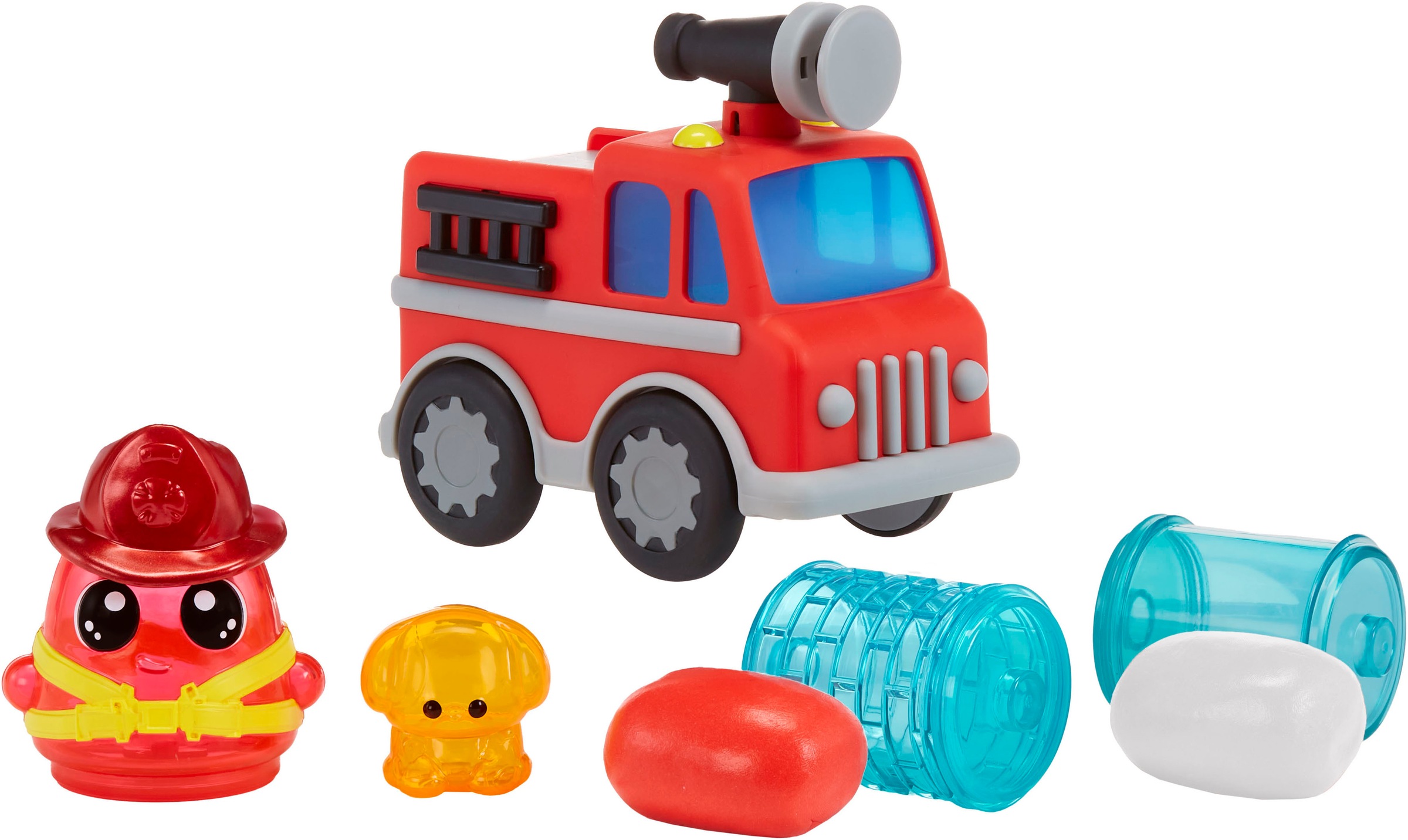 DOHKINS Knetform-Set "DohKins Firetruck & Firefighter" Knete mit Duft