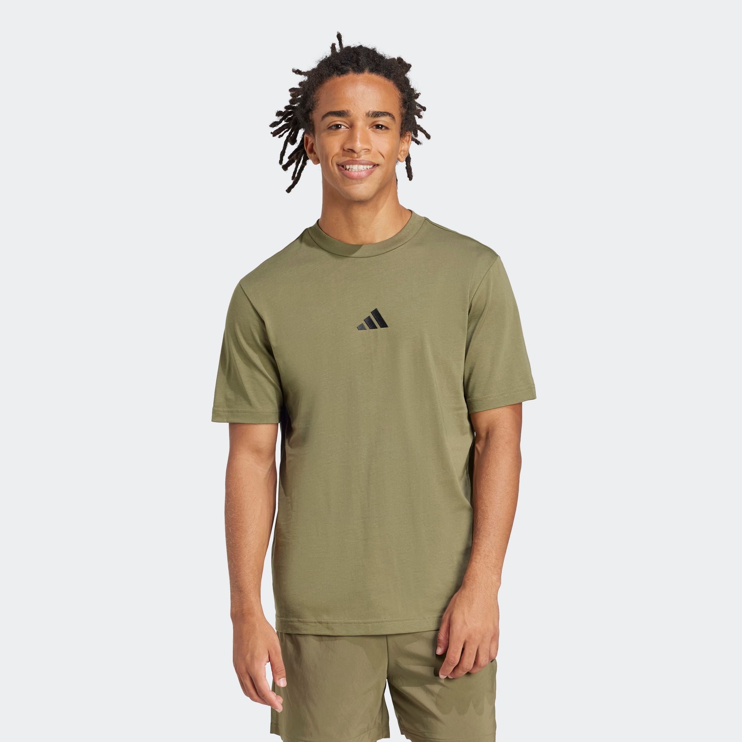 adidas Sportswear T-Shirt »M SL SJ T« sportliches Kurzarmshirt, mit Rundhalsausschnitt