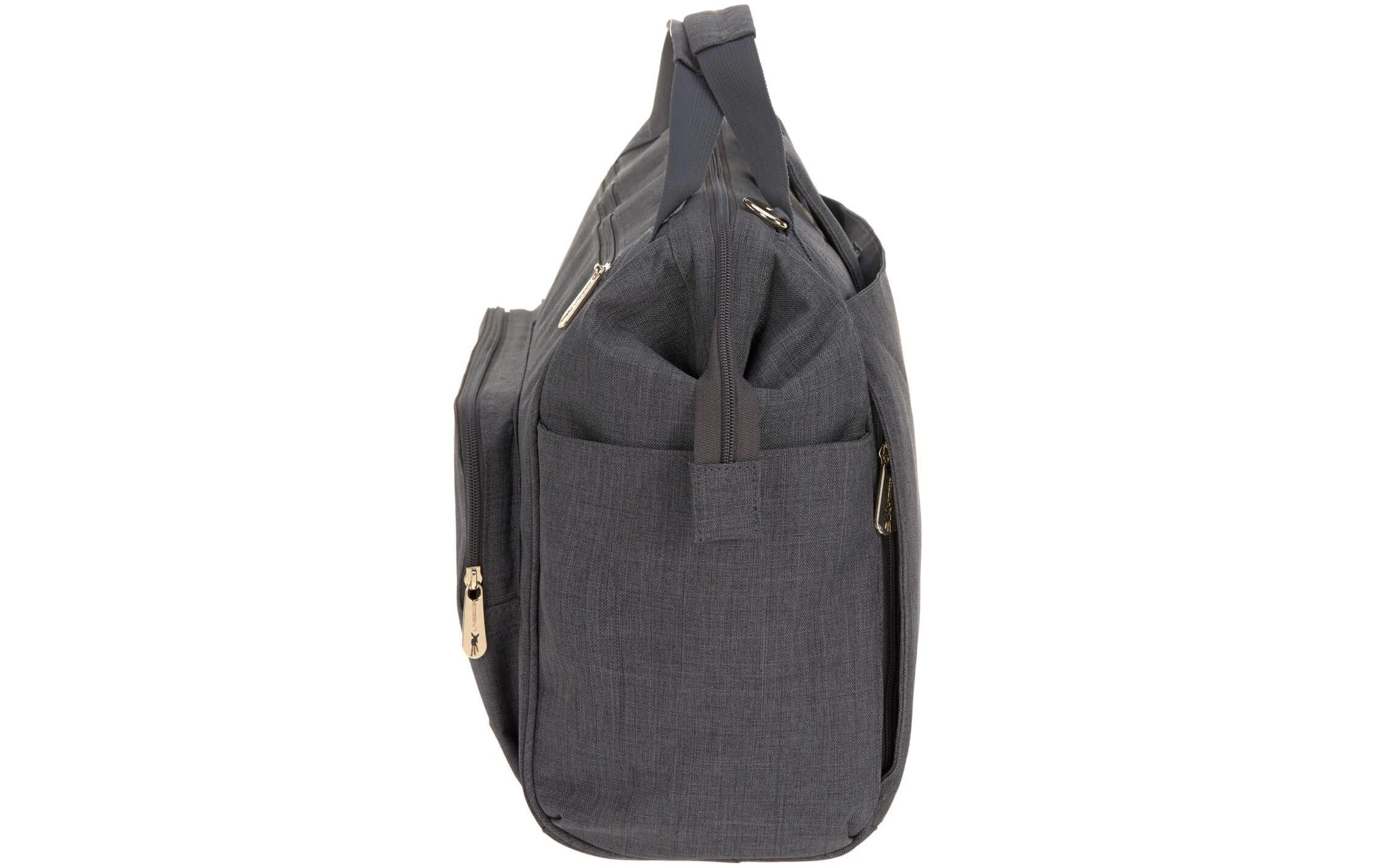 LÄSSIG Wickeltasche »Goldfarbenie Twin Anthracite«