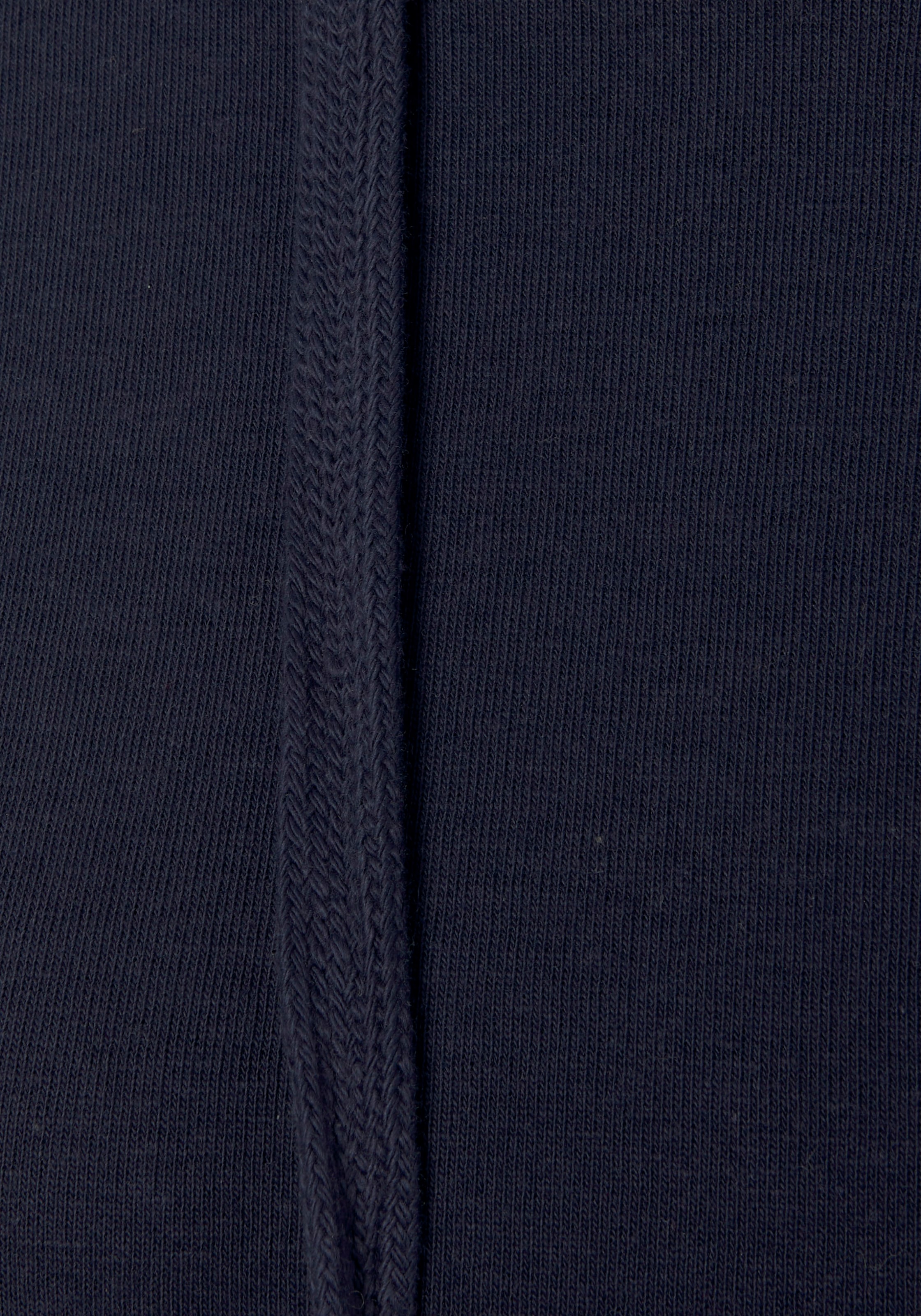 Vivance Hoodie, (1 tlg.), Hoodie mit Kontrast Einsätzen, Loungeanzug