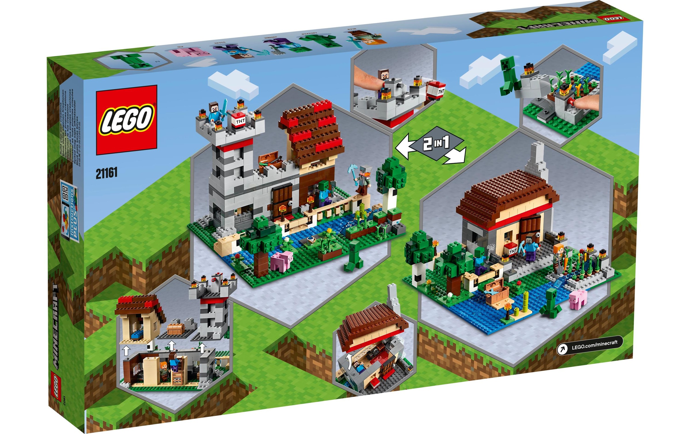 LEGO® Spielbausteine »Minecraft Die Crafting-Box 3.0«