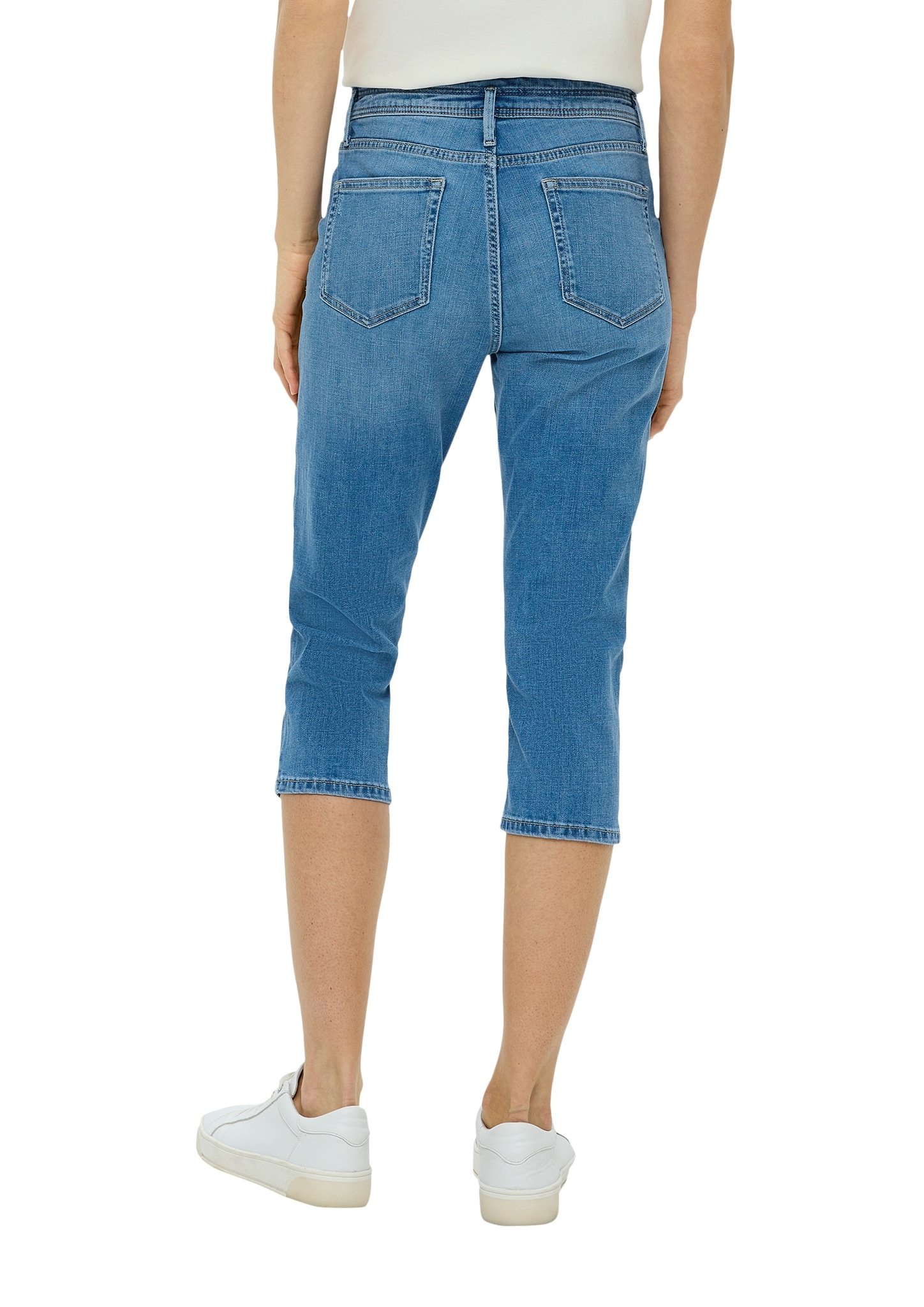 s.Oliver Caprijeans »Betsy«, mit Doppel-Knopfleiste