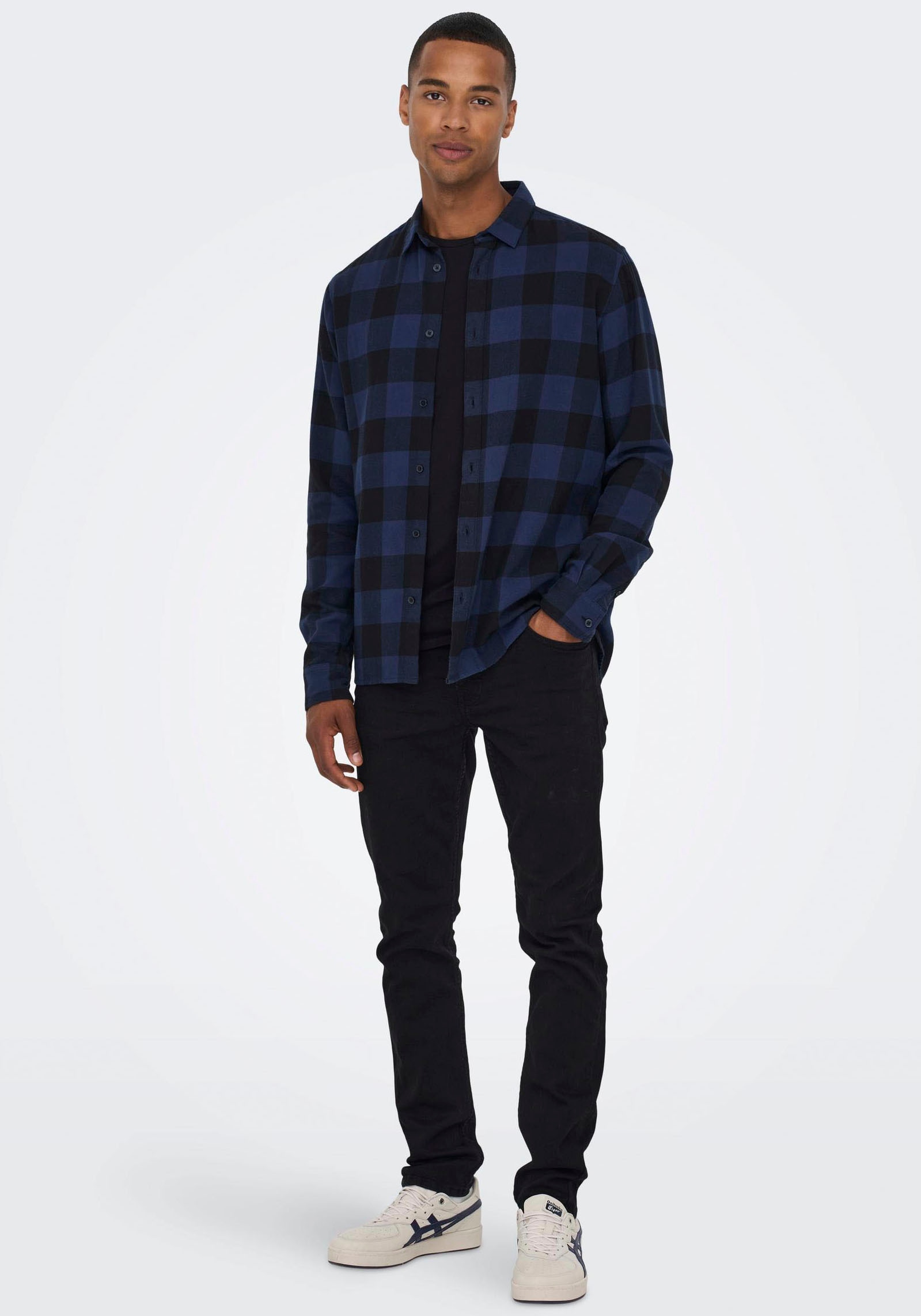 ONLY & SONS Karohemd »GUDMUND LS CHECKED SHIRT«