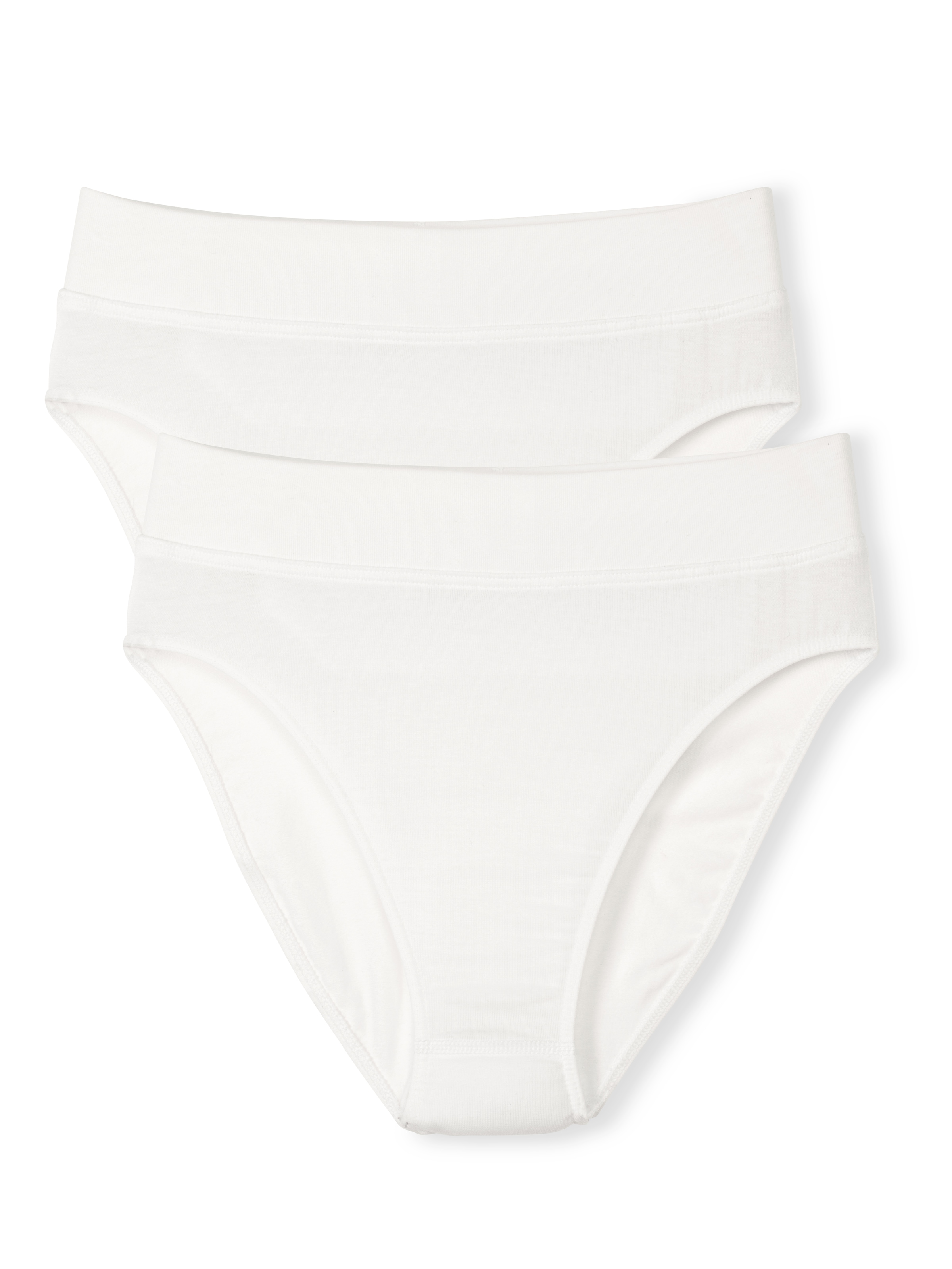 CALIDA High-Waist-Slip »Elastic Duopack« 2er Pack, breiter Softbund, elastisch, atmungsaktiv, weich