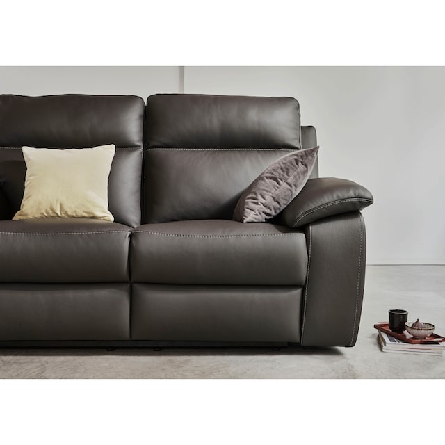 Nicoletti Home 3-Sitzer, Breite 203 cm, wahlweise mit oder ohne elektrische  Relaxfunktion online shoppen | Jelmoli-Versand