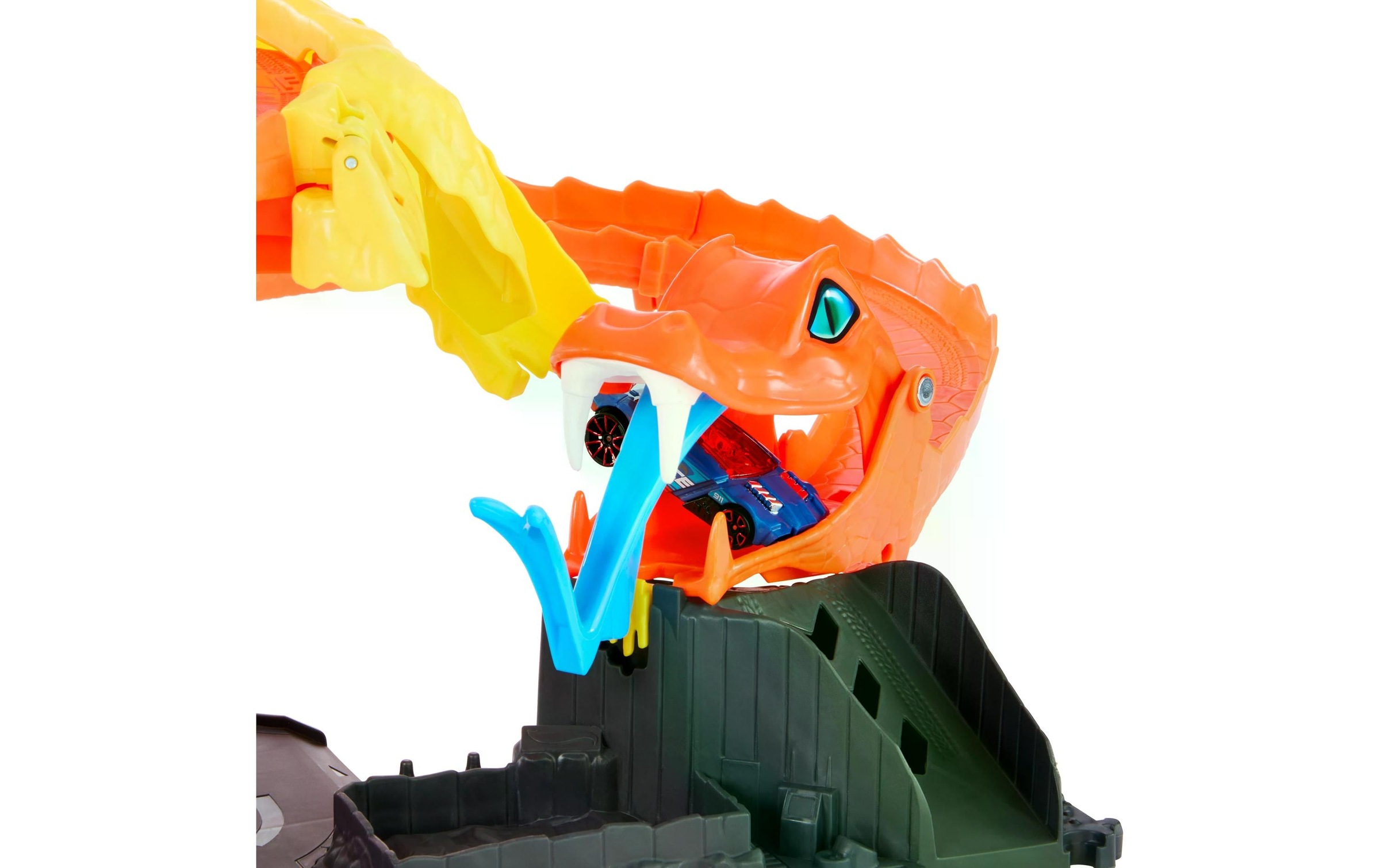 Hot Wheels Konstruktions-Spielset »Hot Wheels City Cobra Slam Pizza Attack«