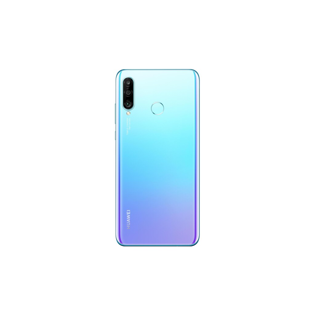 Huawei Smartphone »P30 Lite 256GB Breathing Crystal«, Breathing Crystal/dunkelblau, 15,62 cm/6,15 Zoll, 256 GB Speicherplatz, 48 MP Kamera