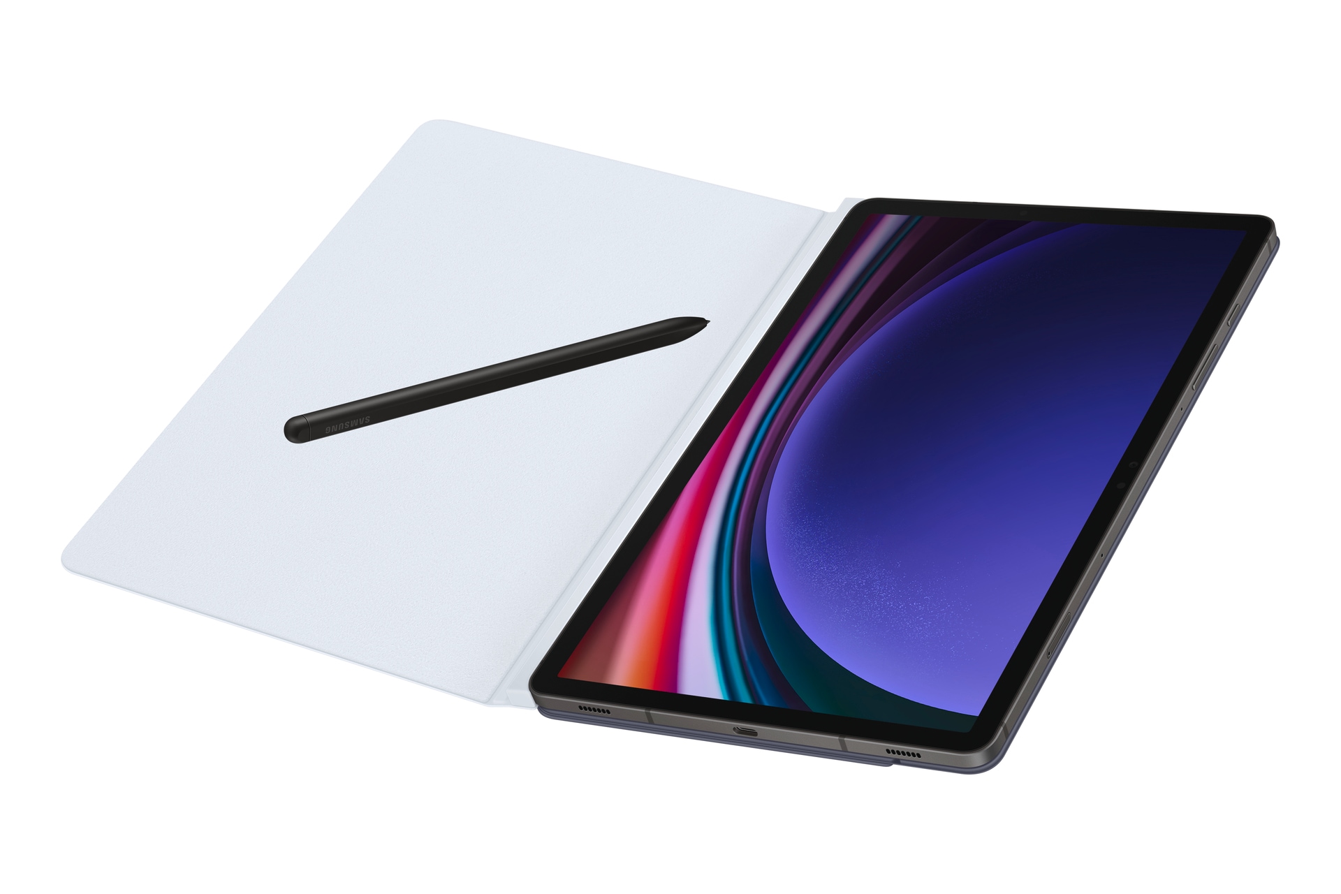 Samsung Tablet-Hülle »Smart Book Cover für Samsung Galaxy Tab S9«, Backcover, Schutzhülle, Tabletschutzhülle, Case, Schutzcase, stossfest