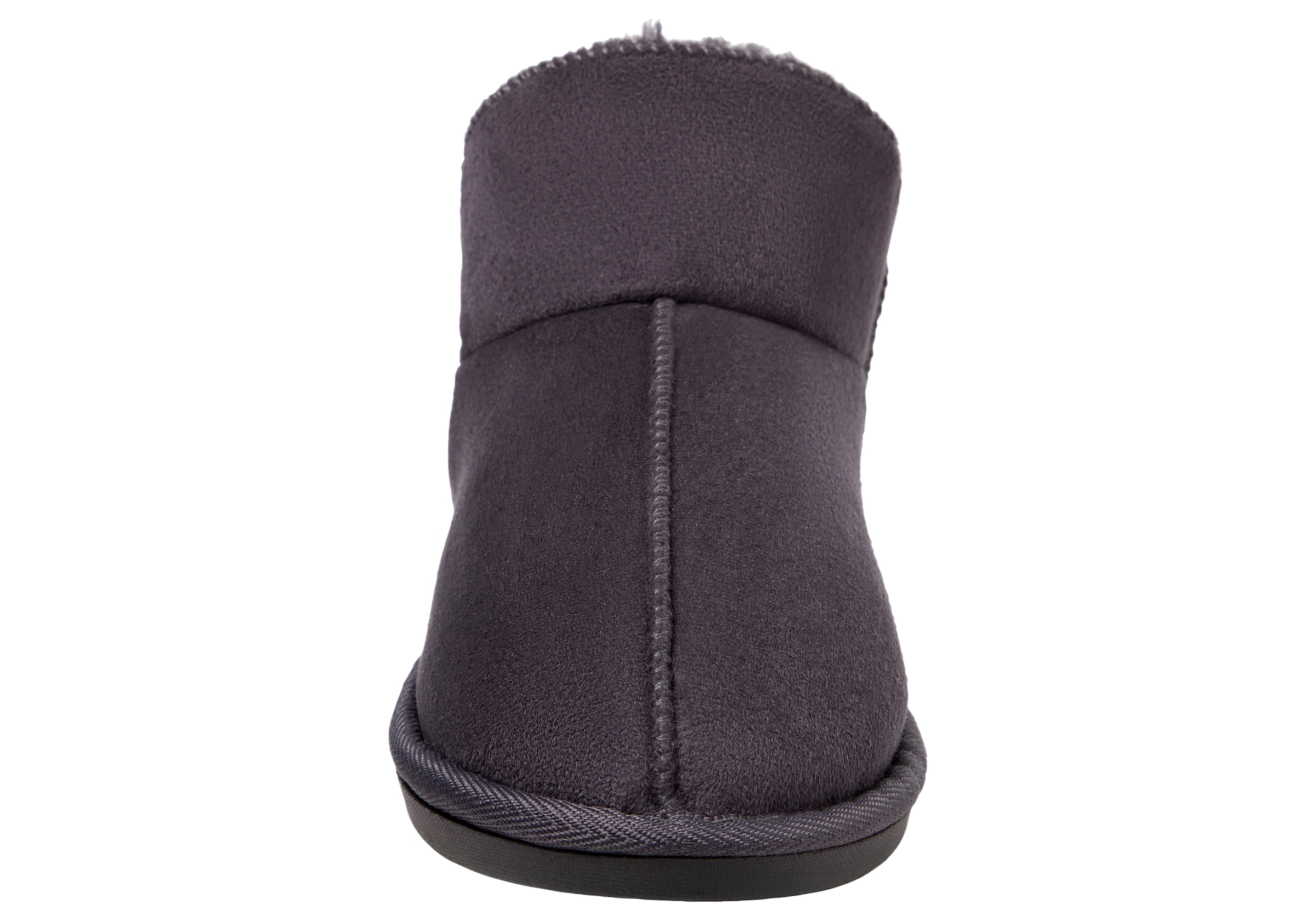 Apollo Hausschuh »LADIES HOME BOOTS SUEDE«, mit Logoprägung und kuscheligen, wärmenden Innenfutter
