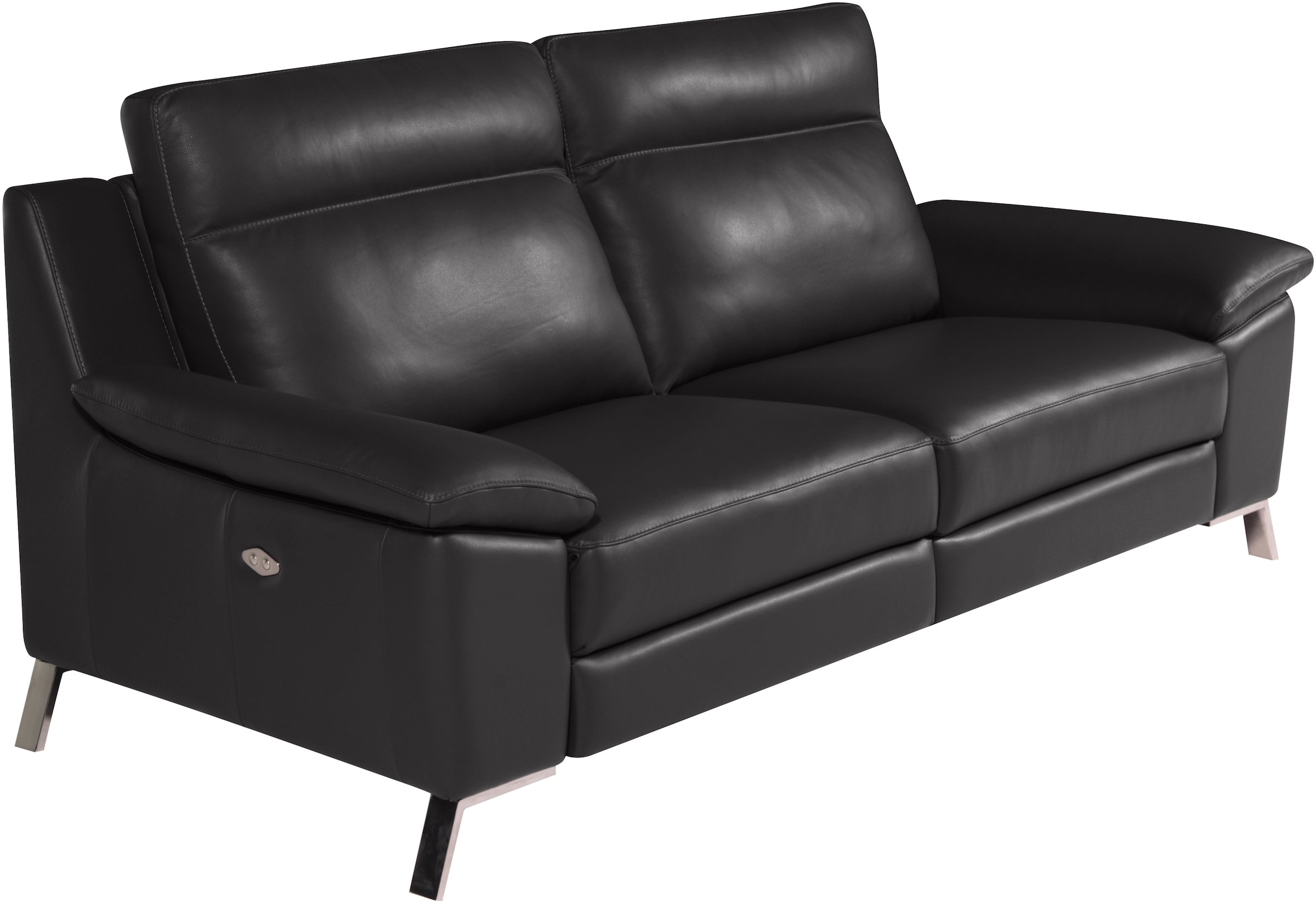 CALIA ITALIA 2-Sitzer »Roby italienisches Designsofa mit exzellentem Sitzkomfort«, mit erstklassigem Lederbezug