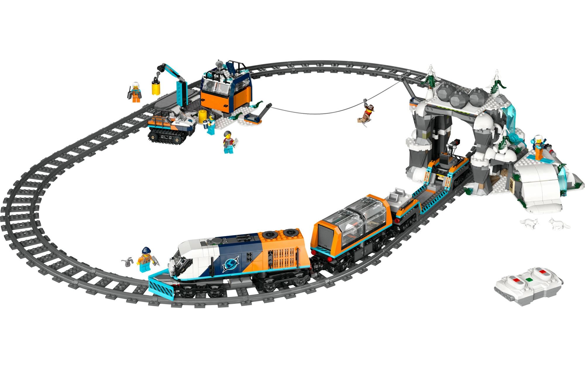 LEGO® Spielbausteine »City Arktis-Polarexpress 60470«, (1517 St.)