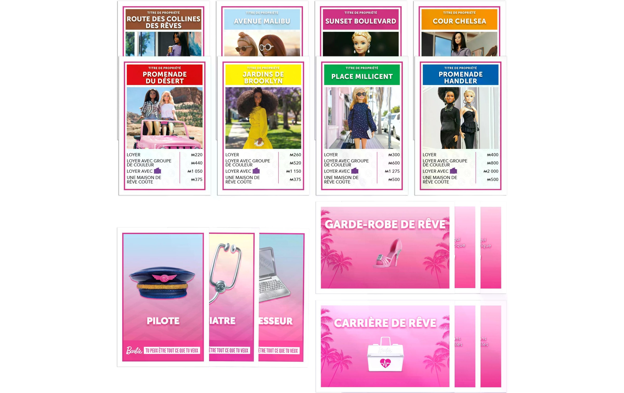 Roughstuff Spiel »Monopoly Barbie -FR-«