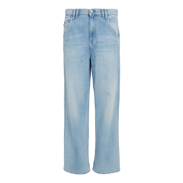 Tommy Jeans Weite Jeans »DAISY JEAN LW BGY BH6110«, mit leichten Destroyed  Effekten online kaufen bei Jelmoli-Versand Schweiz