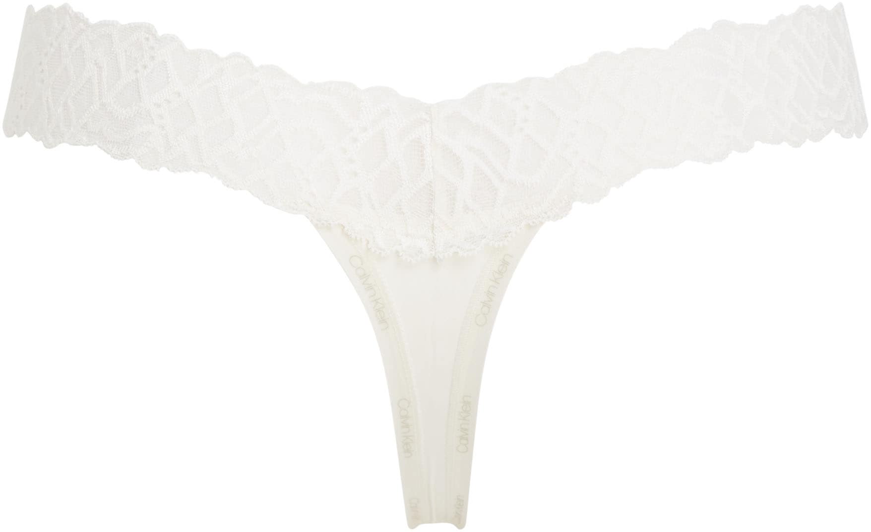 Calvin Klein Underwear Stringtanga »THONG«, mit Spitze am Bund